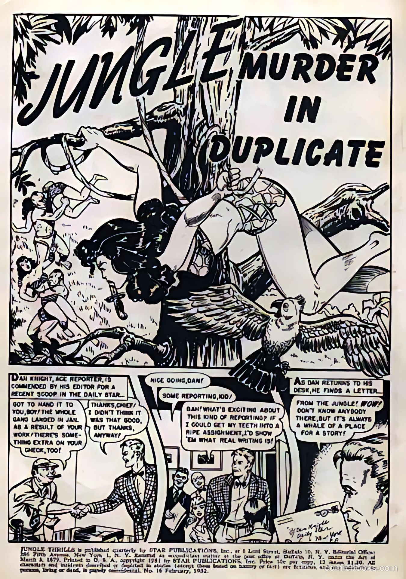Jungle Thrills #16 (1952) — page 2 of 34