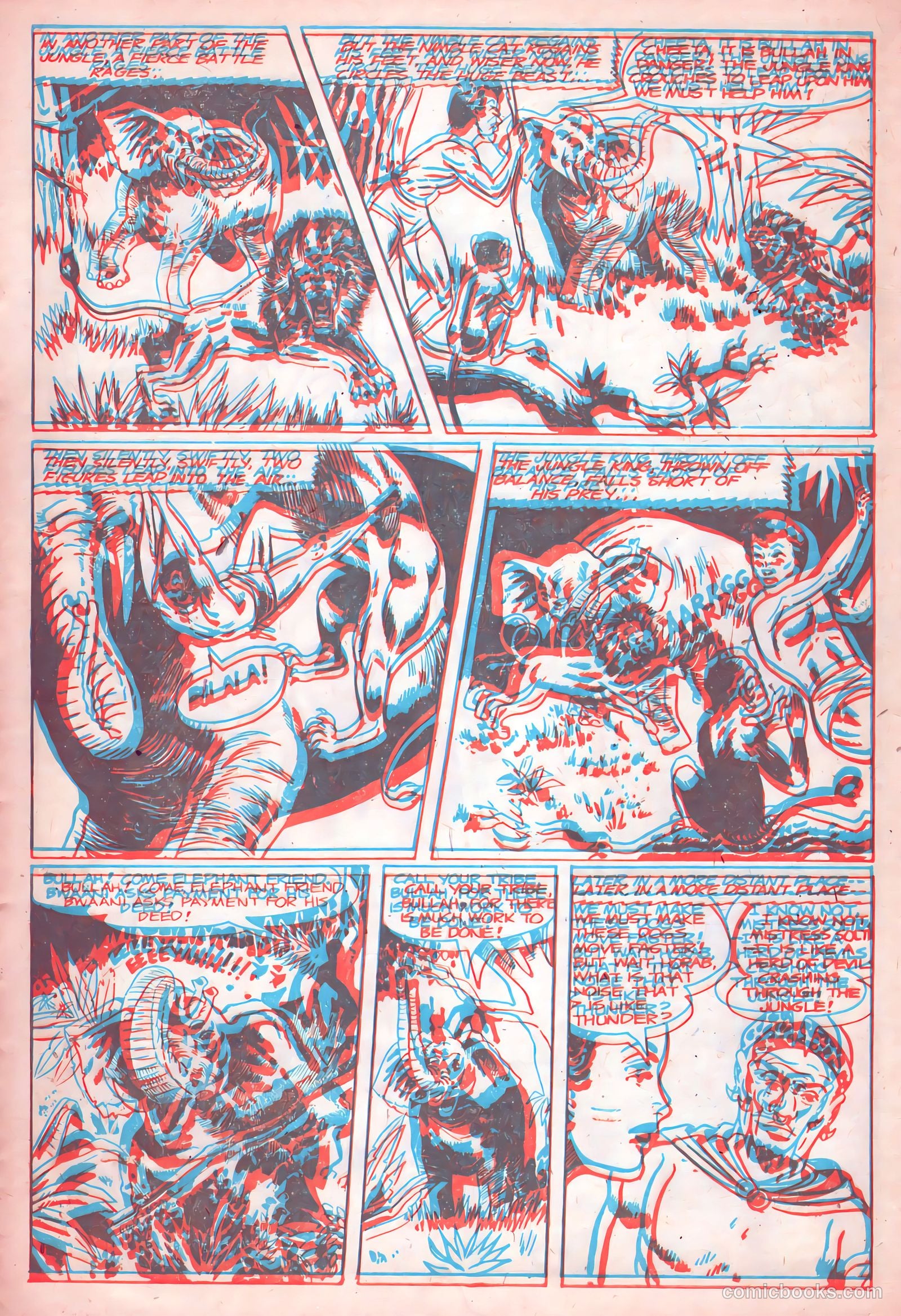 Jungle Thrills 3-D #1 (1953) — page 9 of 36