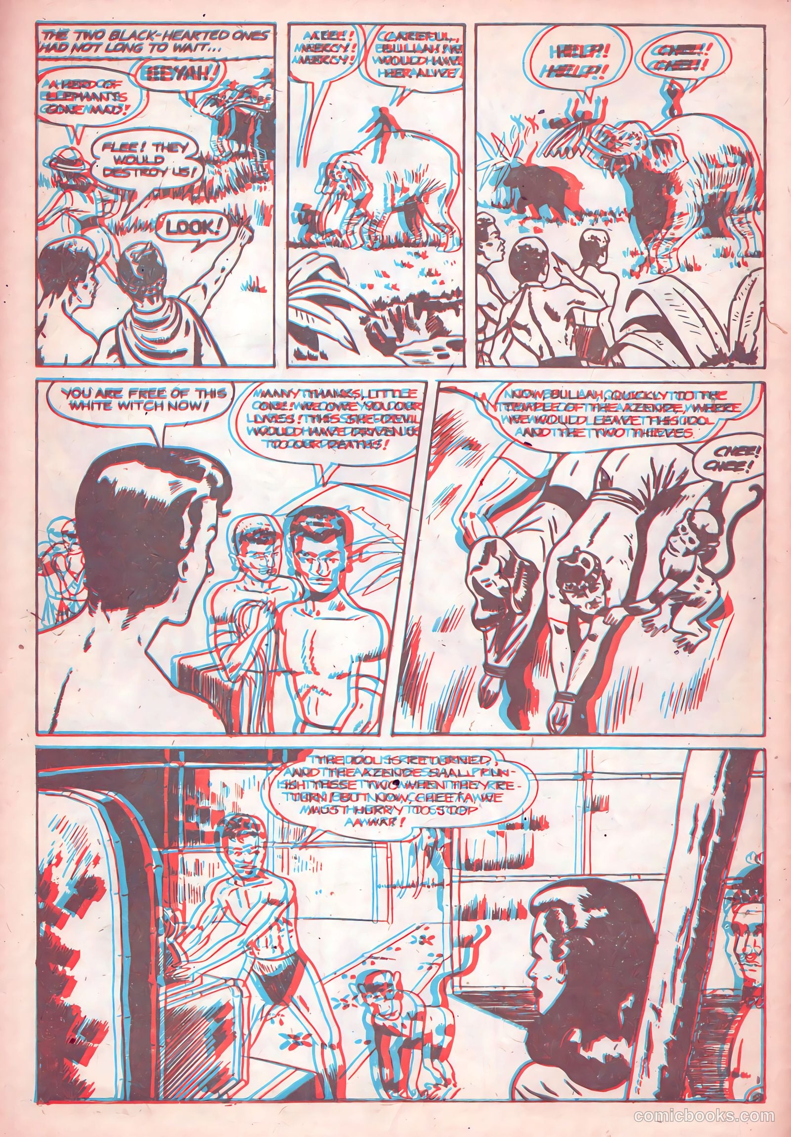 Jungle Thrills 3-D #1 (1953) — page 10 of 36