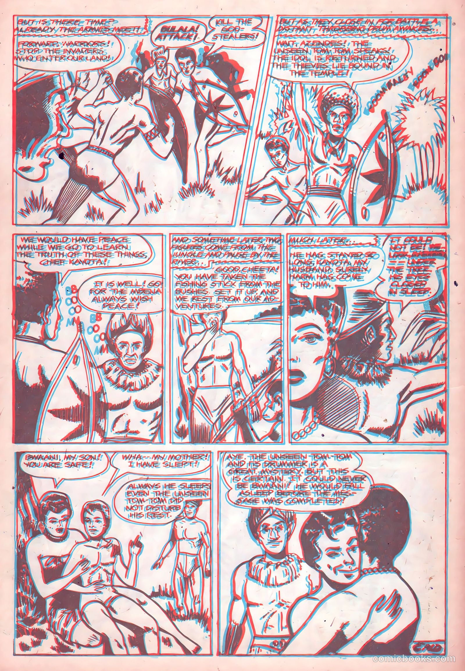 Jungle Thrills 3-D #1 (1953) — page 11 of 36