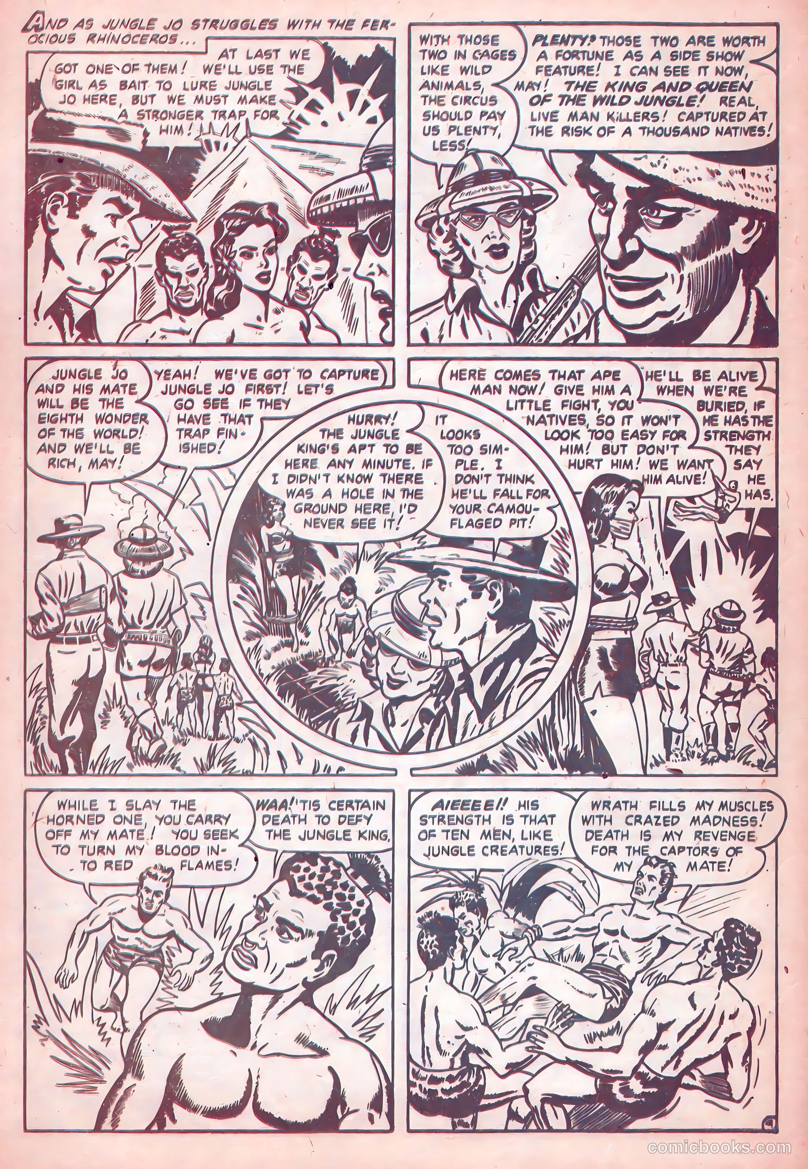 Jungle Thrills 3-D #1 (1953) — page 15 of 36