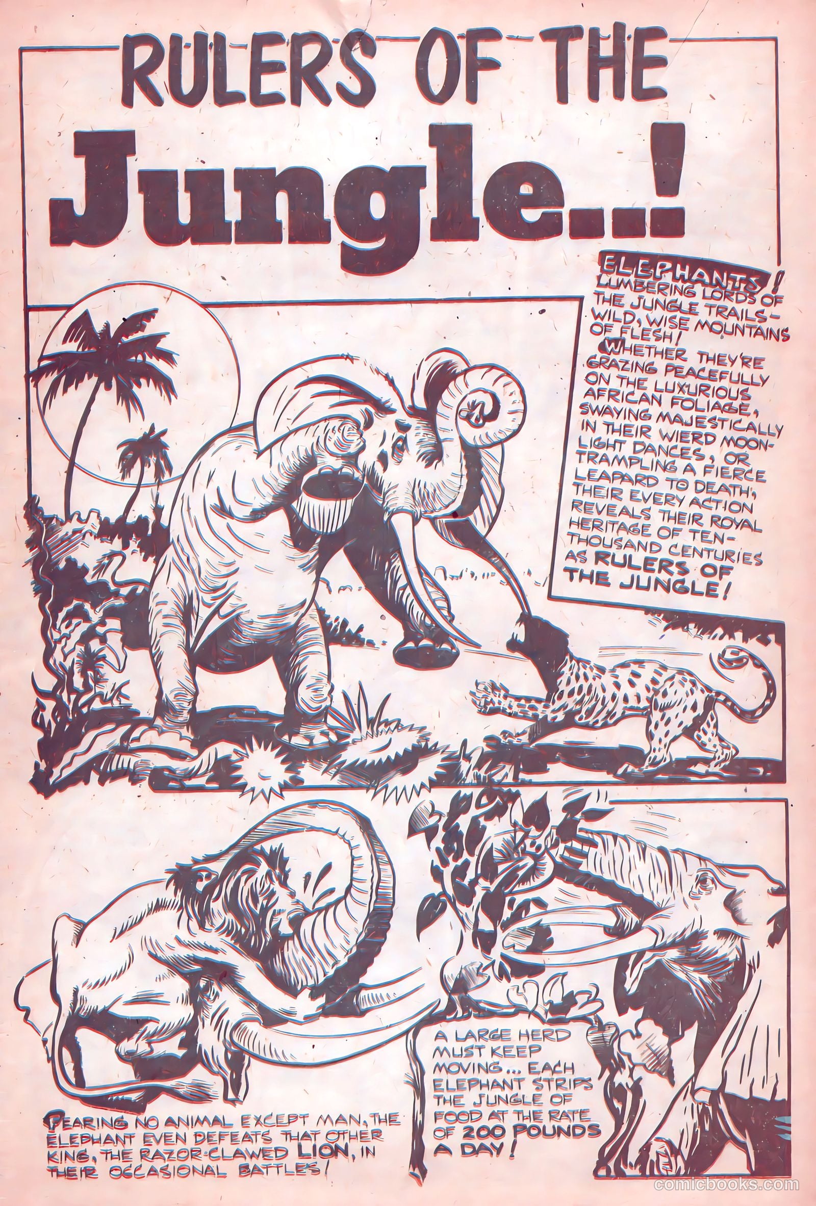Jungle Thrills 3-D #1 (1953) — page 22 of 36