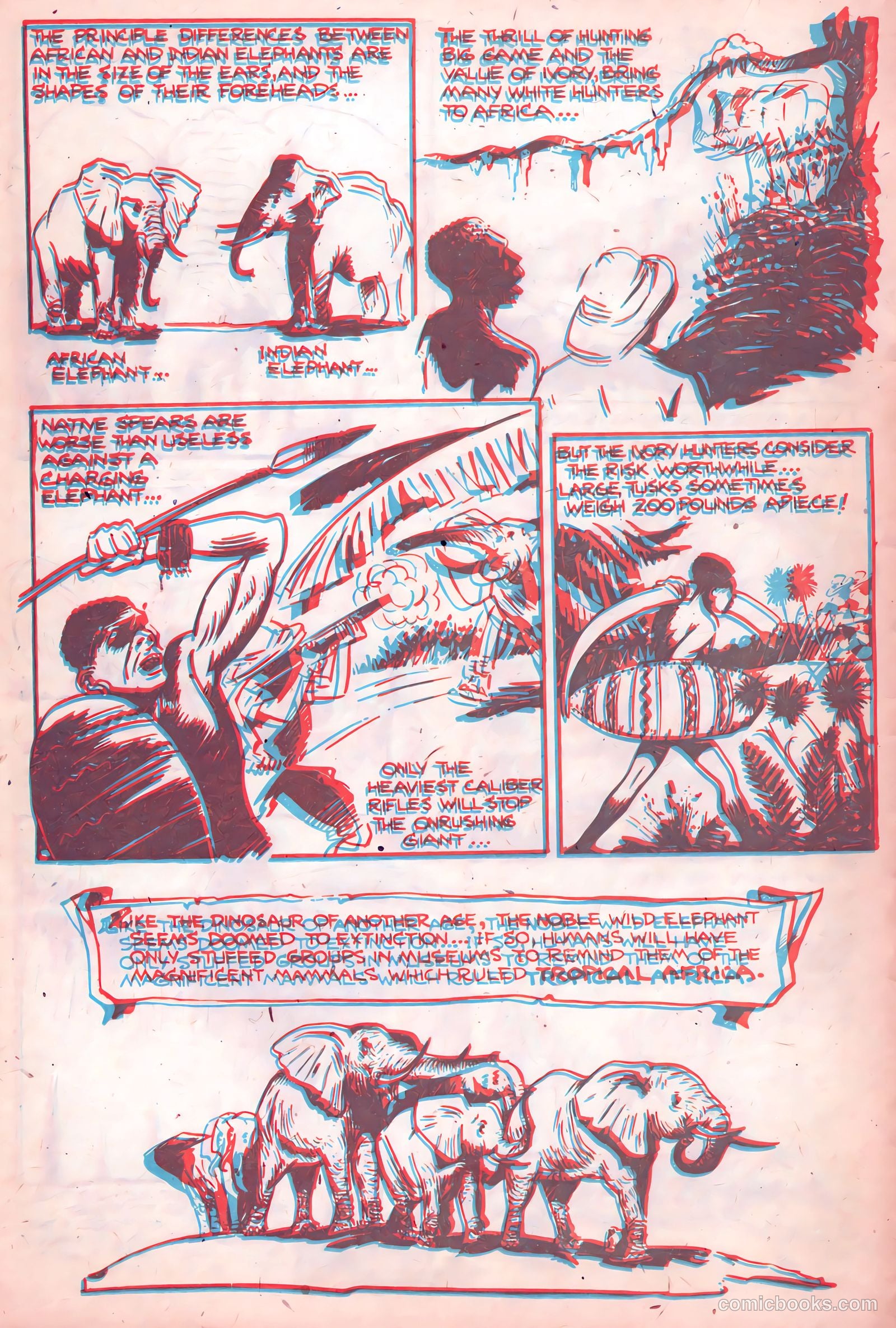 Jungle Thrills 3-D #1 (1953) — page 24 of 36