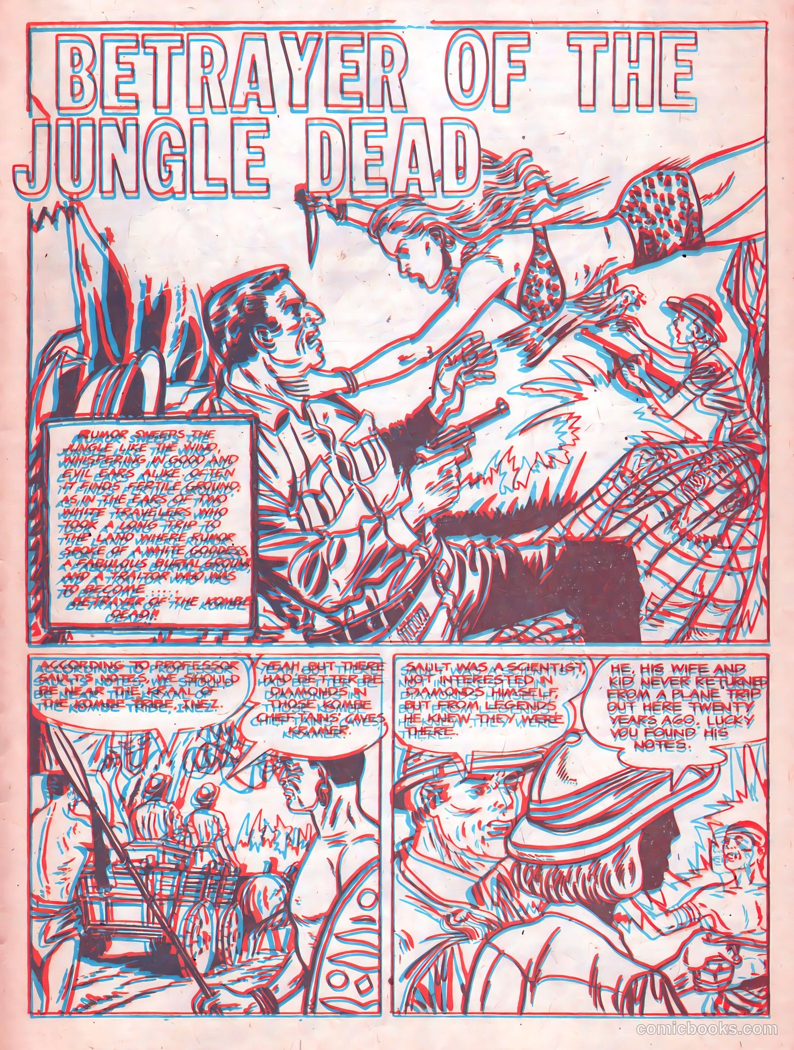 Jungle Thrills 3-D #1 (1953) — page 25 of 36