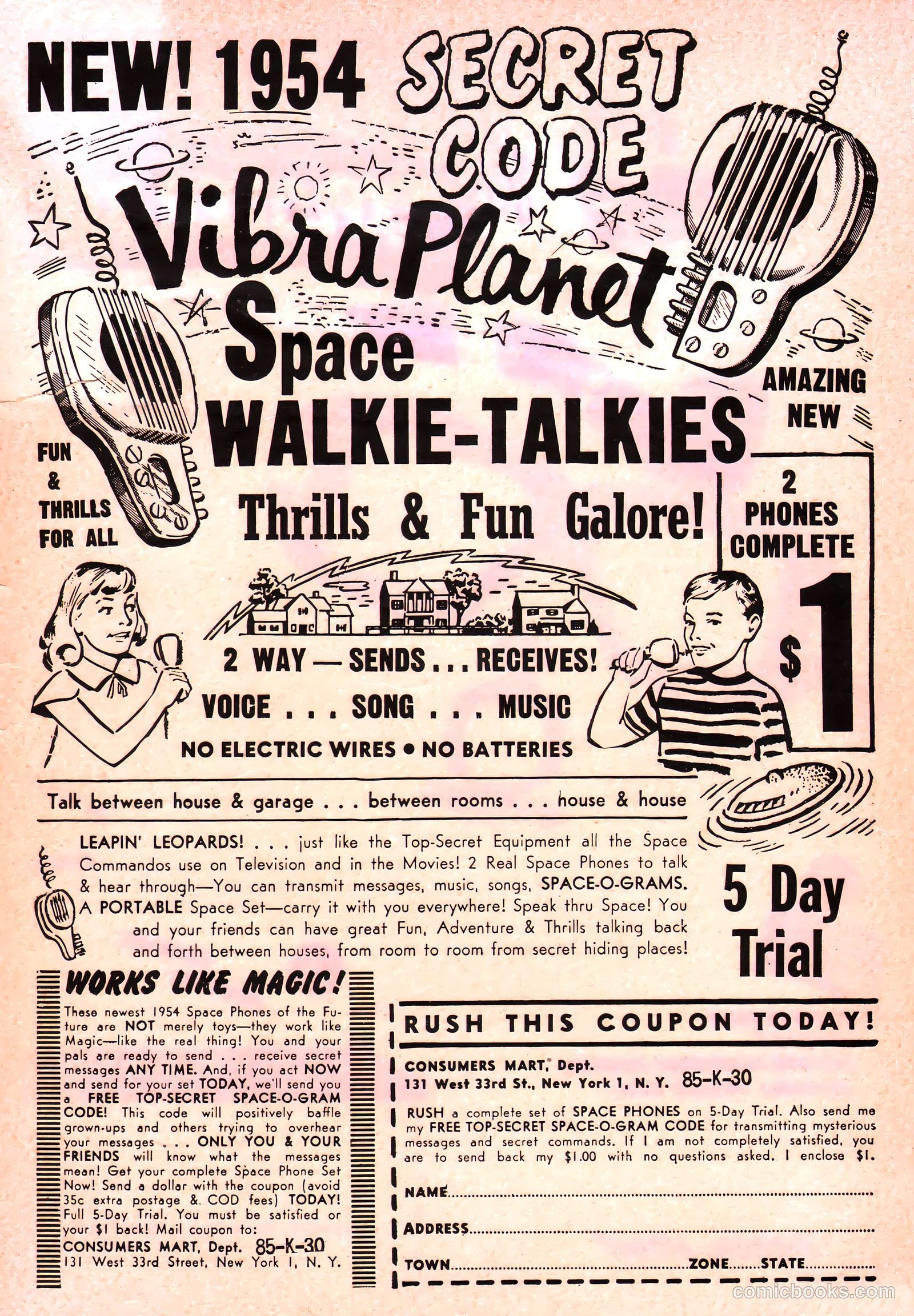 Jungle Thrills 3-D #1 (1953) — page 35 of 36