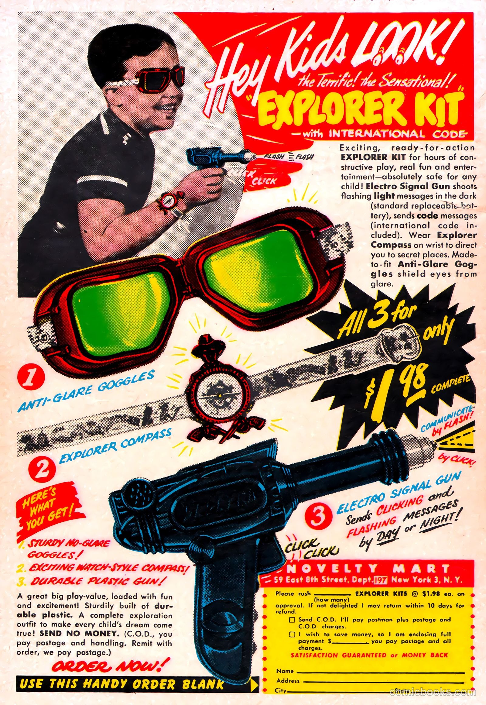 Jungle Thrills 3-D #1 (1953) — page 36 of 36