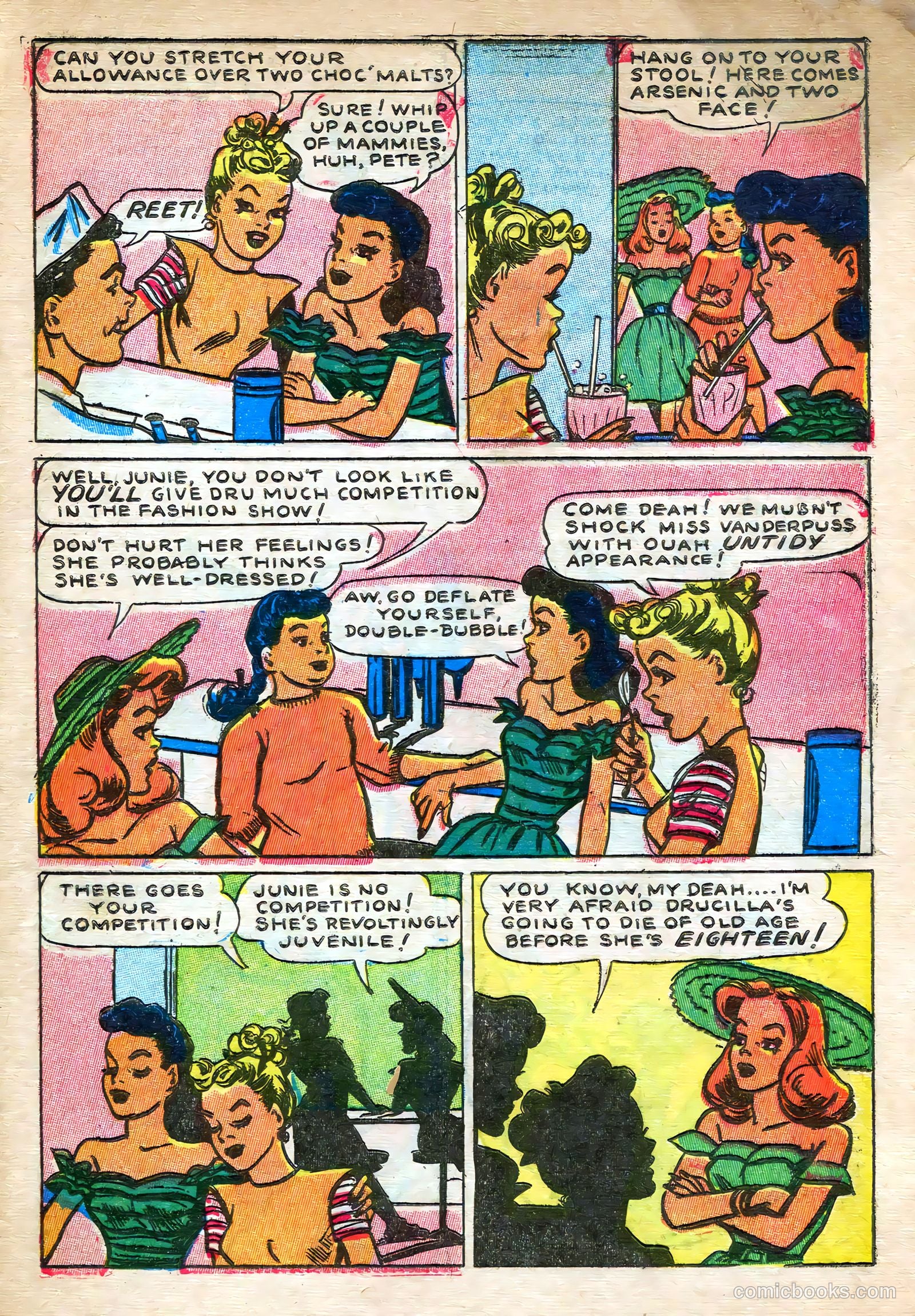 Junie Prom Comics #1 (1947) — page 5 of 52
