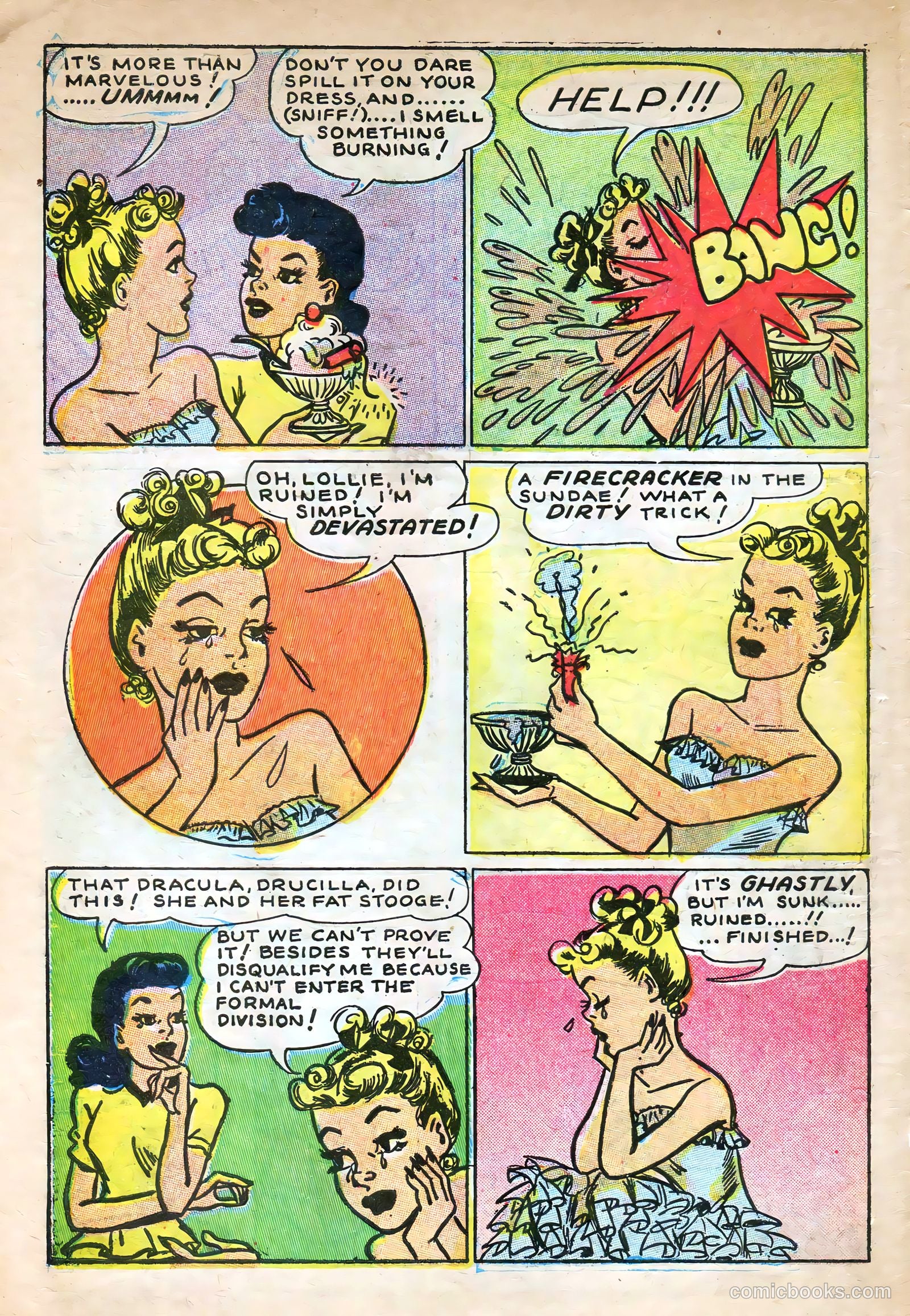 Junie Prom Comics #1 (1947) — page 8 of 52