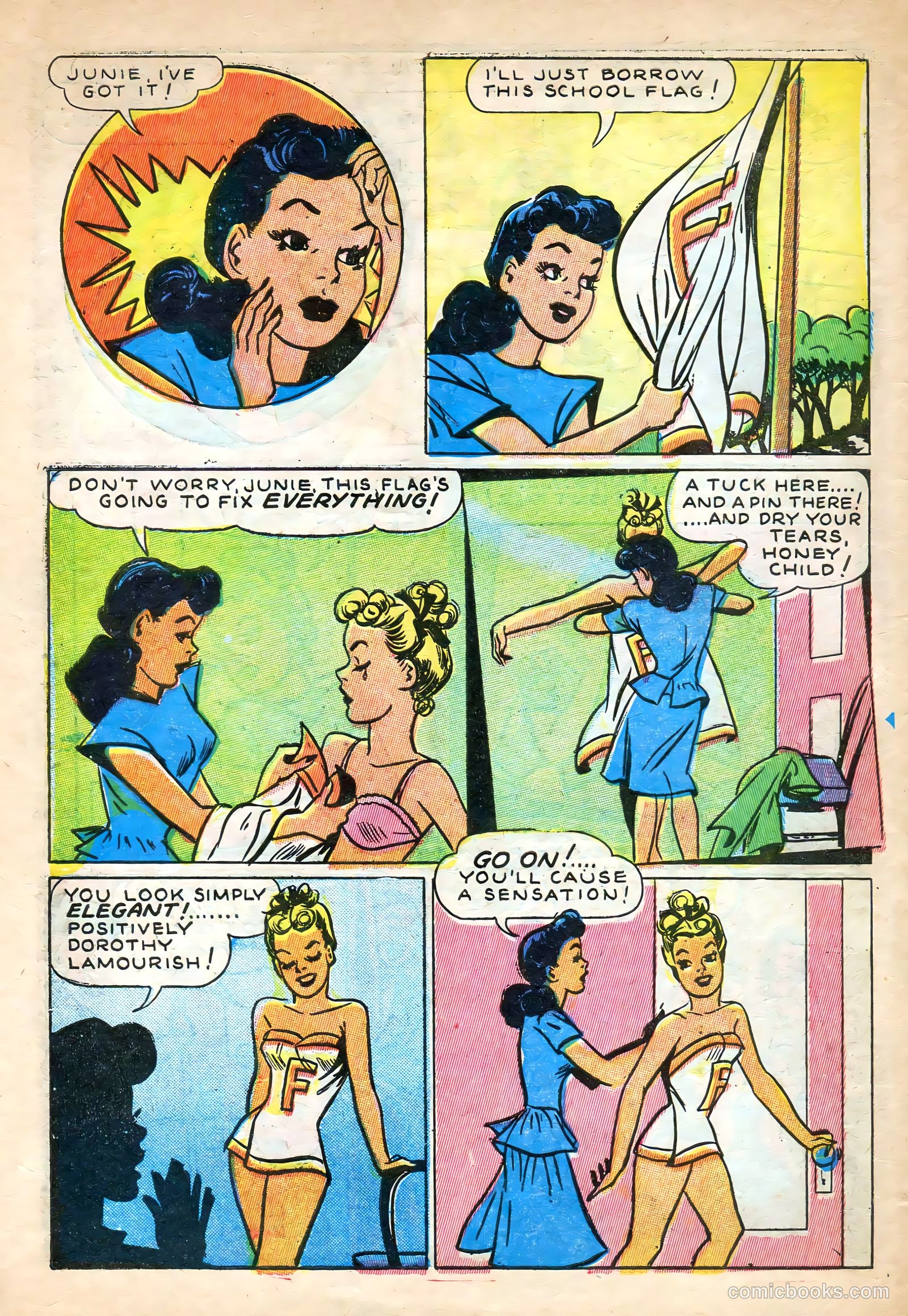 Junie Prom Comics #1 (1947) — page 12 of 52