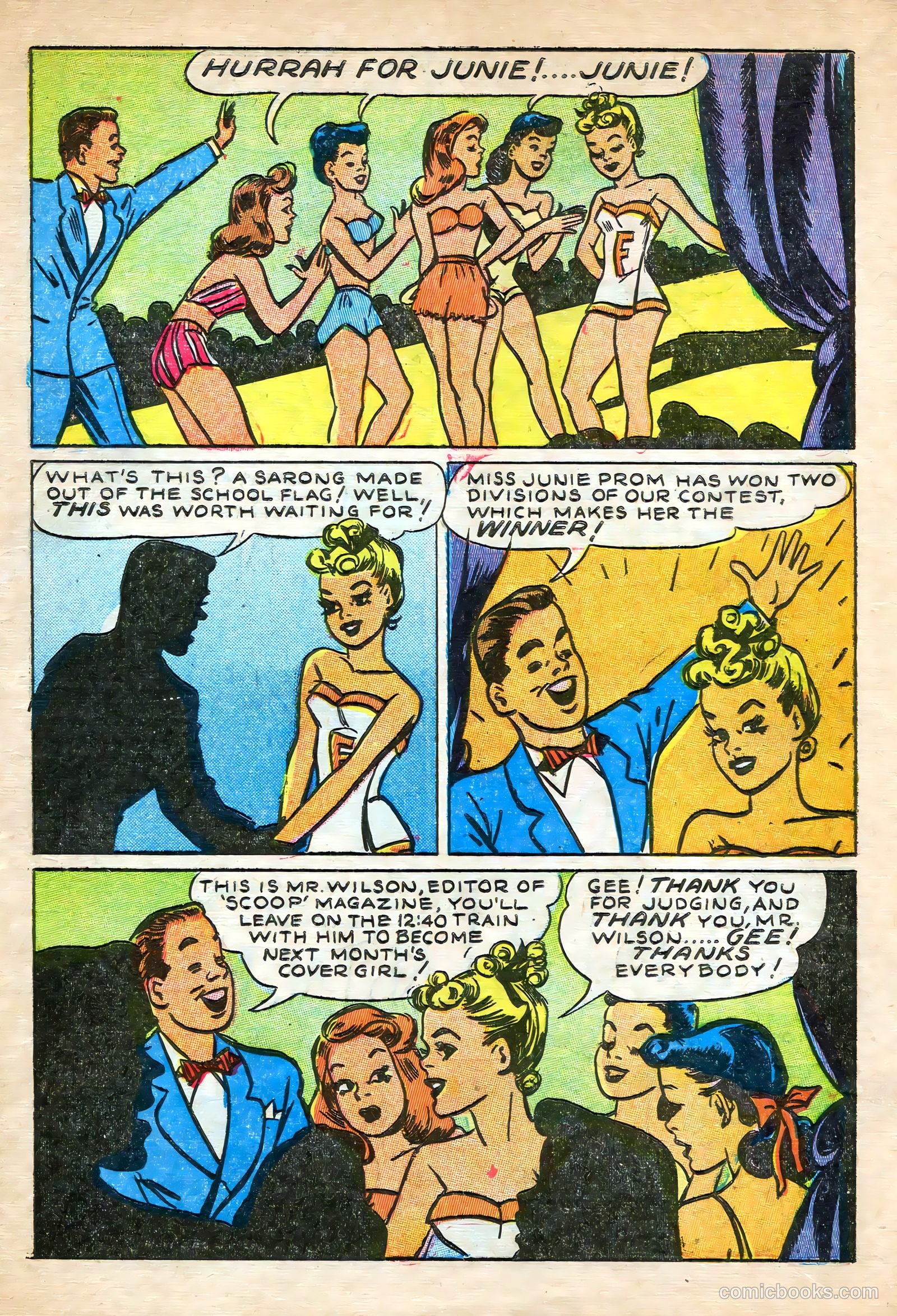 Junie Prom Comics #1 (1947) — page 13 of 52