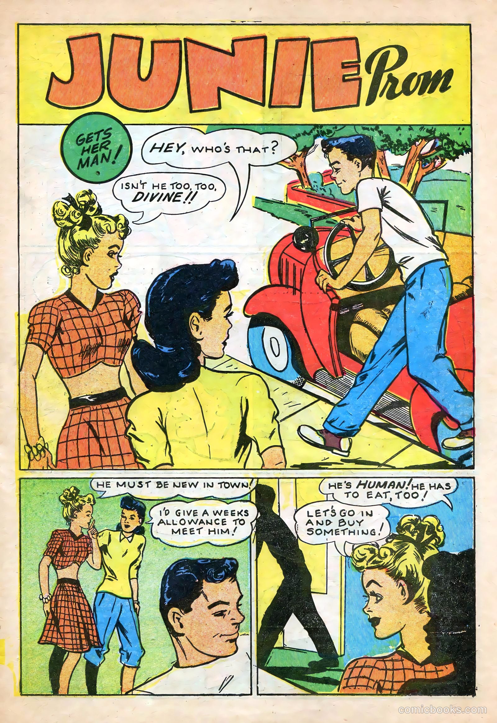 Junie Prom Comics #1 (1947) — page 15 of 52