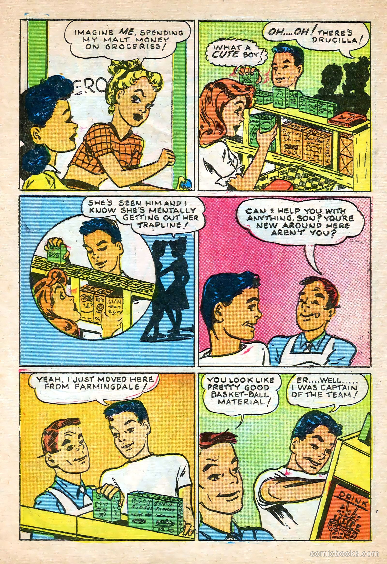 Junie Prom Comics #1 (1947) — page 16 of 52