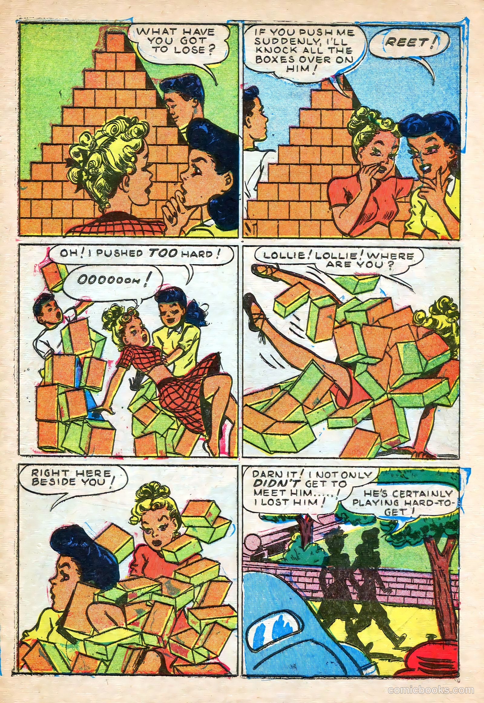 Junie Prom Comics #1 (1947) — page 19 of 52