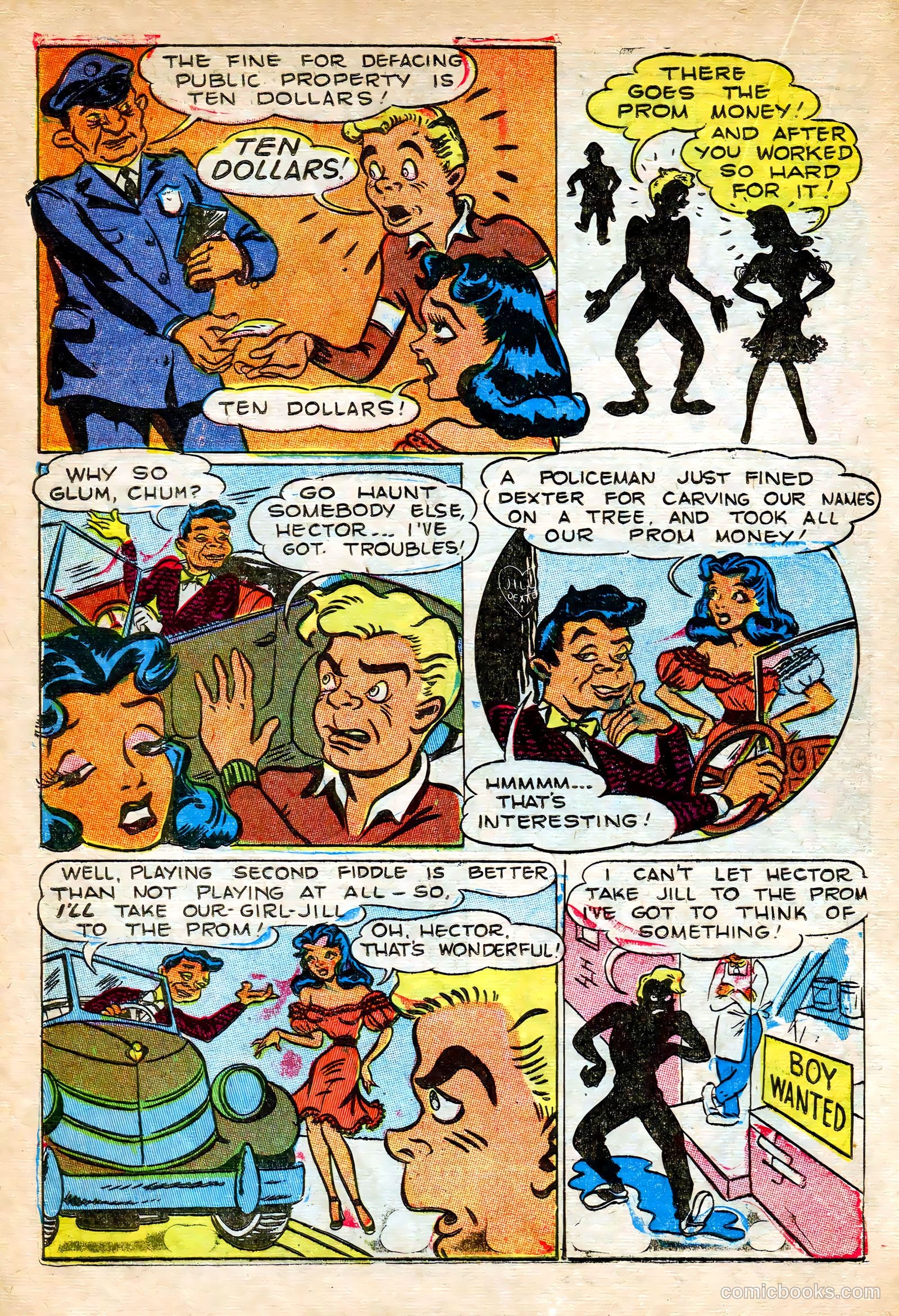 Junie Prom Comics #1 (1947) — page 28 of 52