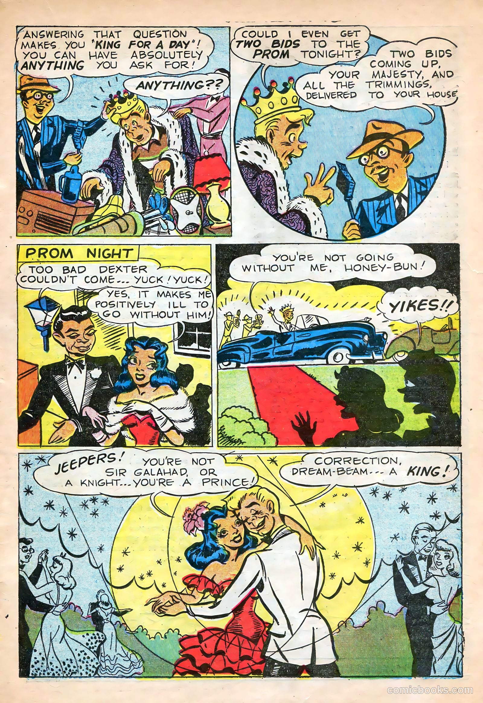 Junie Prom Comics #1 (1947) — page 33 of 52