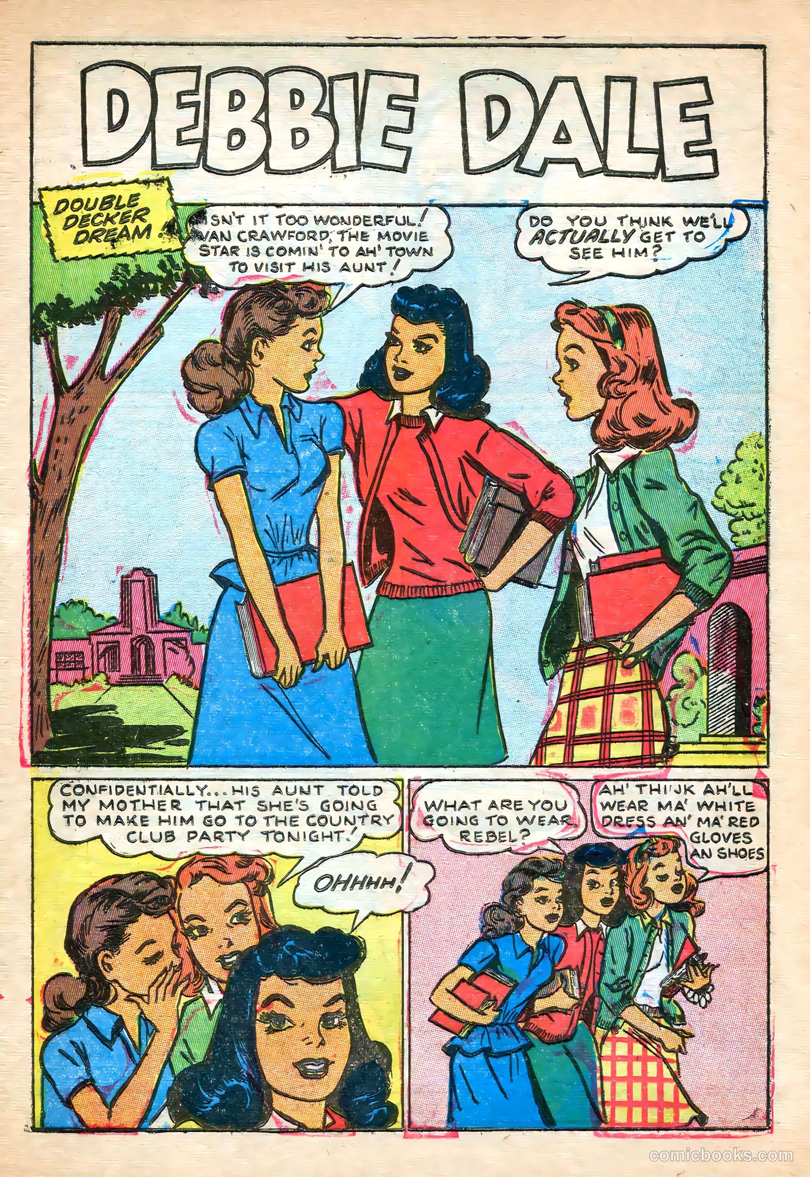 Junie Prom Comics #1 (1947) — page 35 of 52