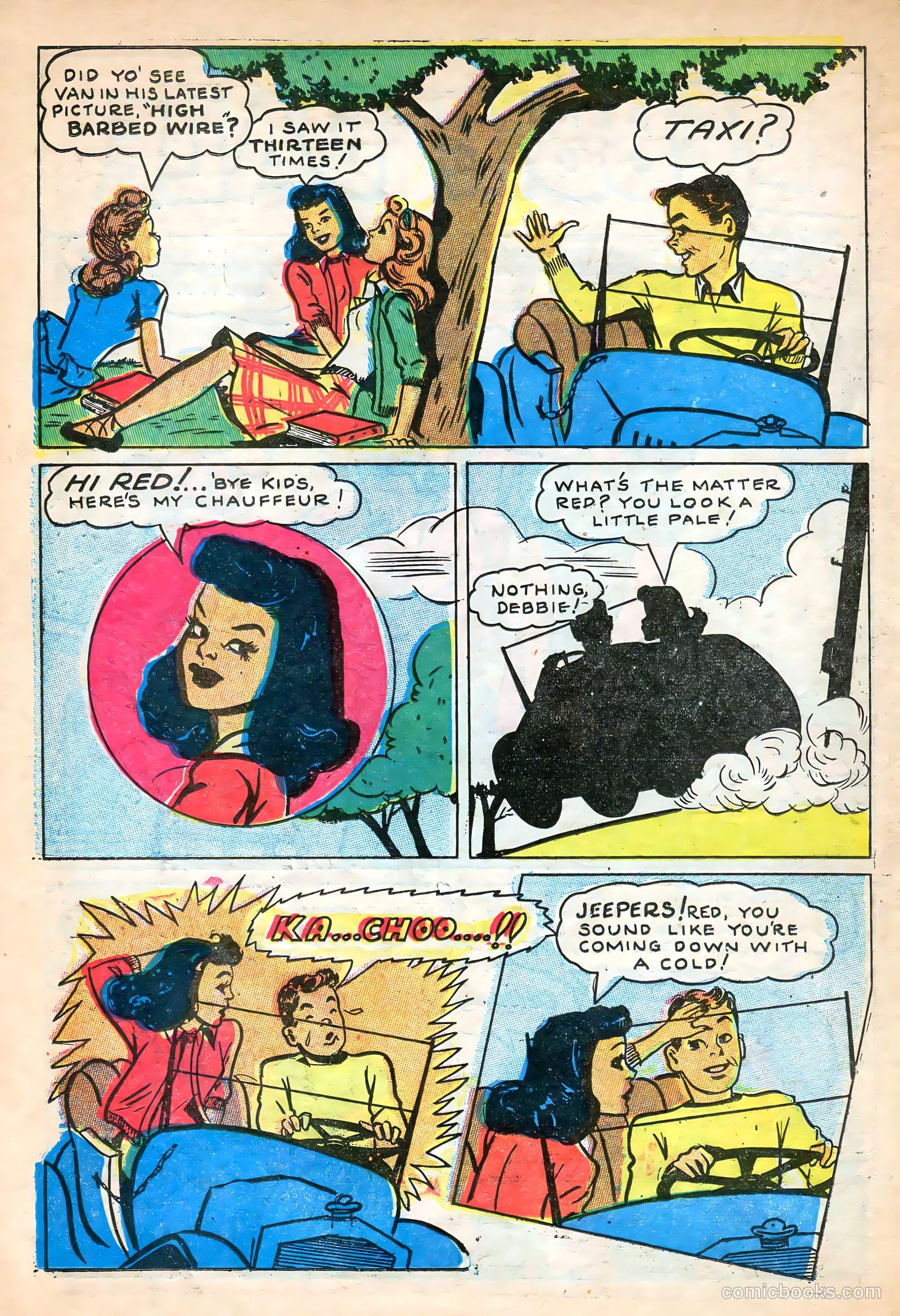 Junie Prom Comics #1 (1947) — page 36 of 52
