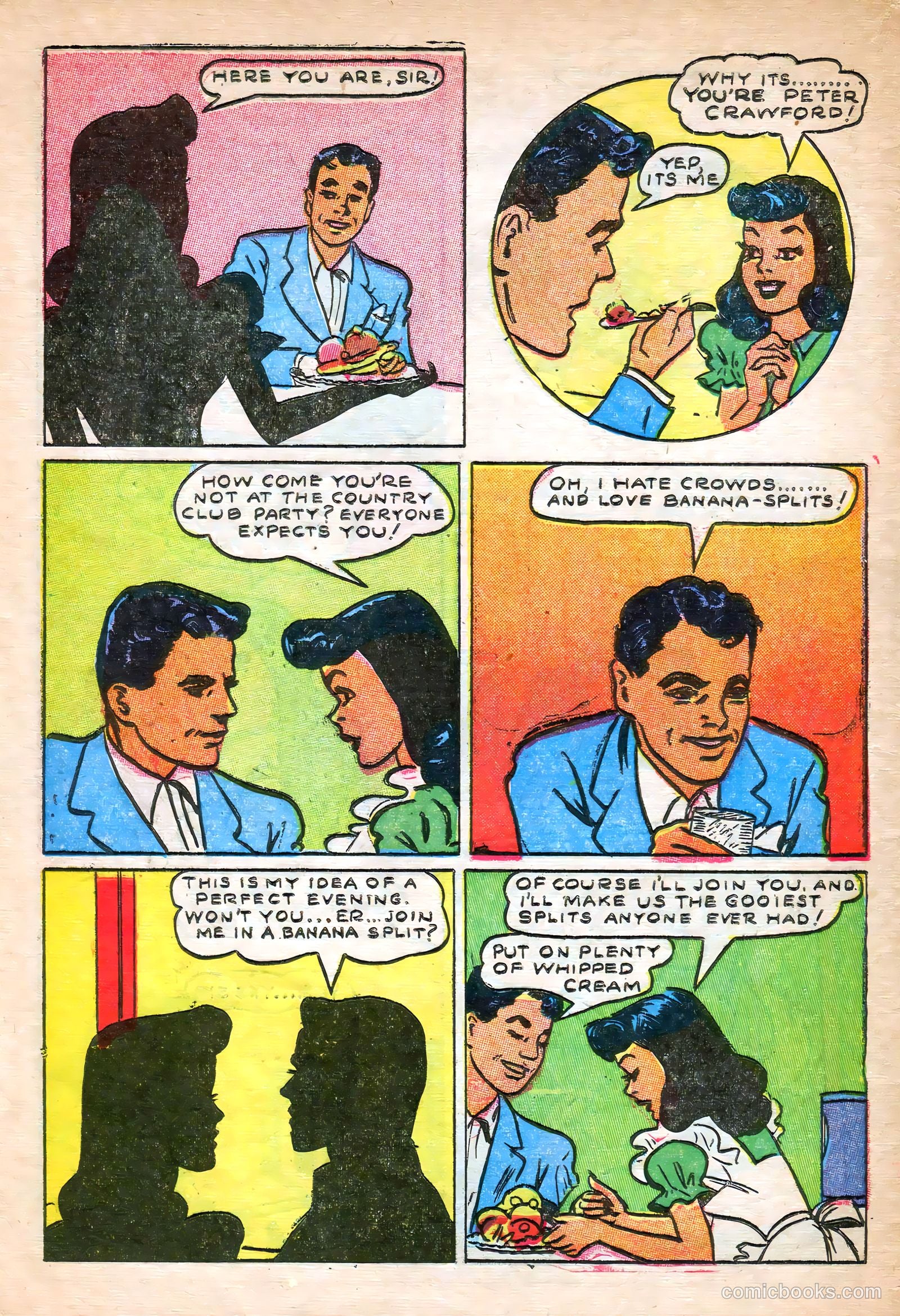 Junie Prom Comics #1 (1947) — page 40 of 52