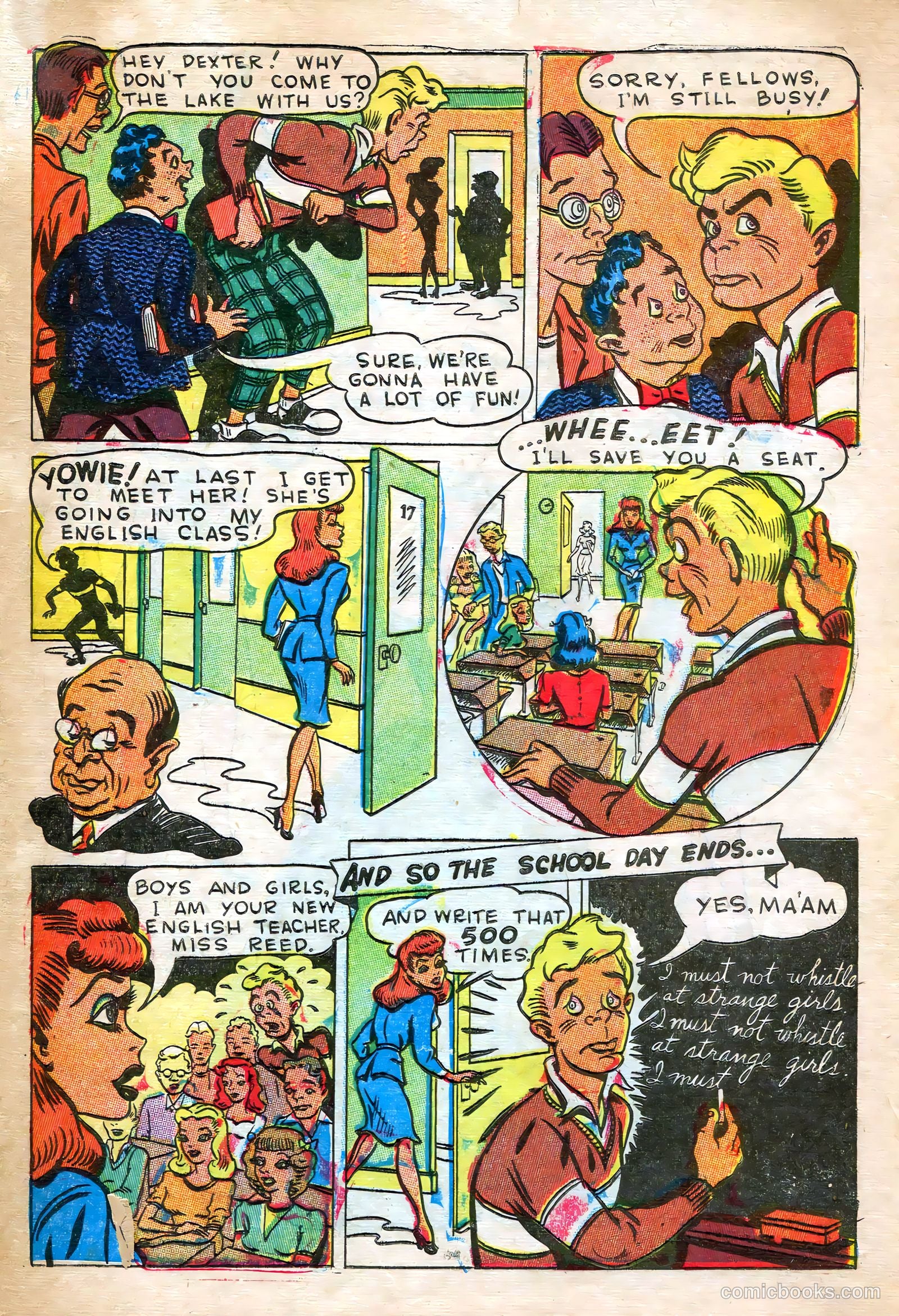 Junie Prom Comics #1 (1947) — page 49 of 52