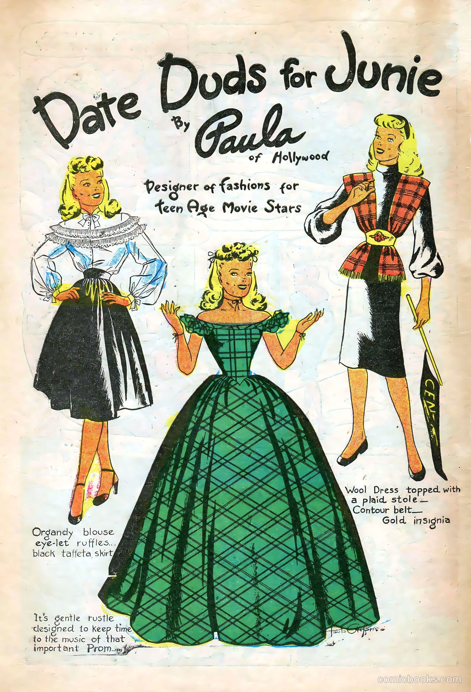 Junie Prom Comics #1 (1947) — page 50 of 52