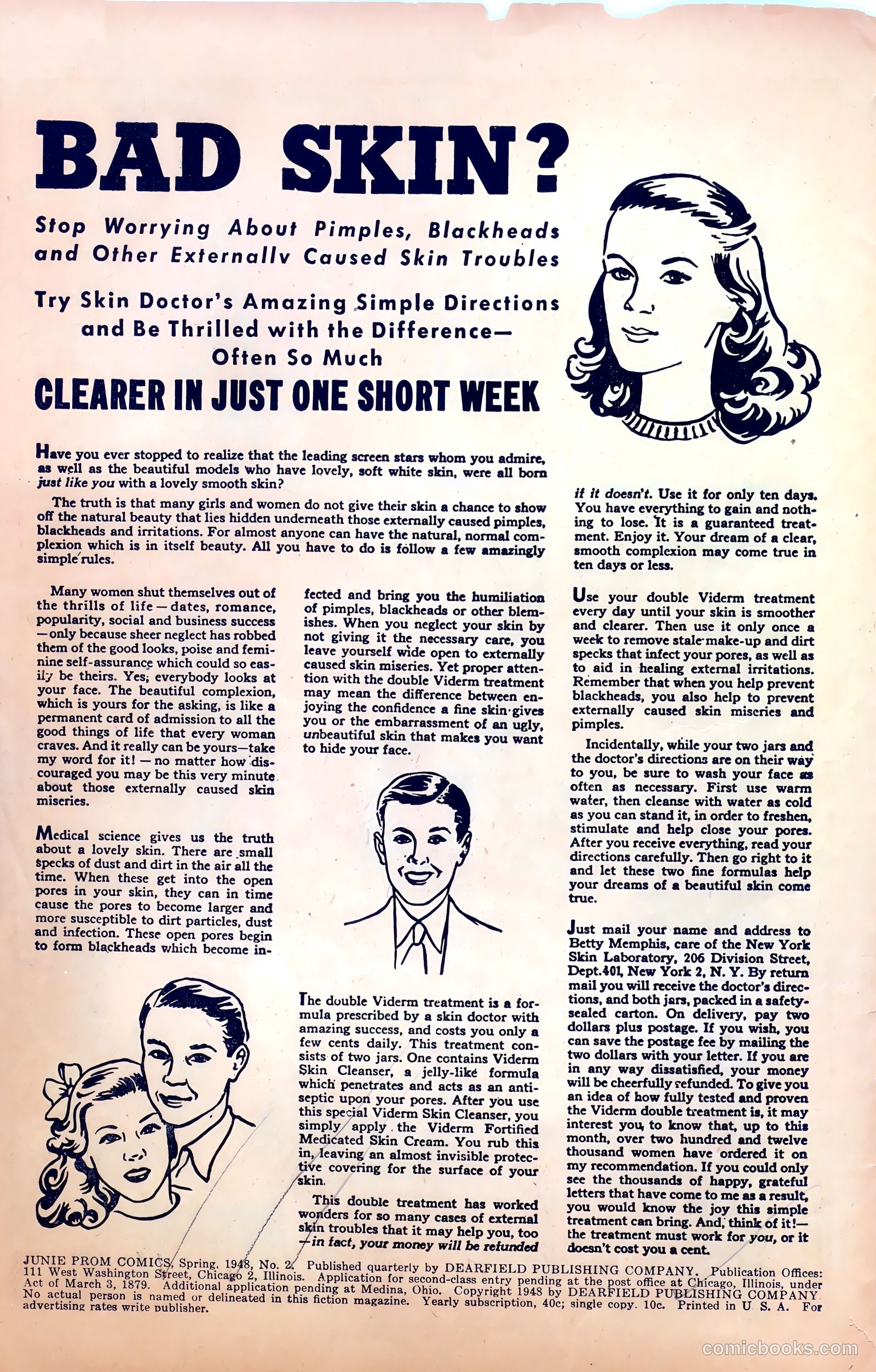 Junie Prom Comics #2 (1948) — page 2 of 36