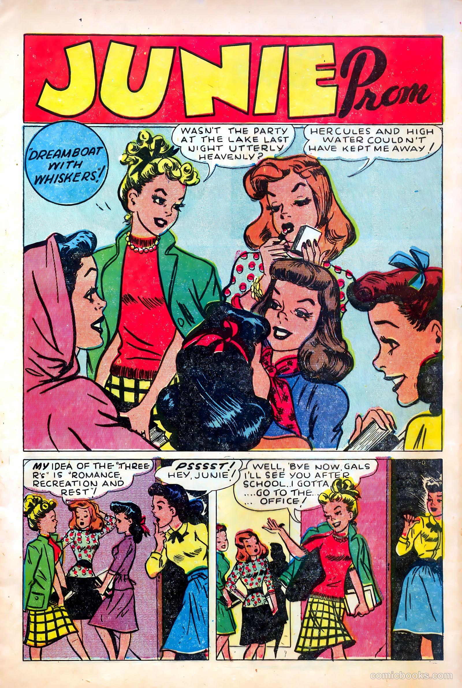 Junie Prom Comics #2 (1948) — page 3 of 36