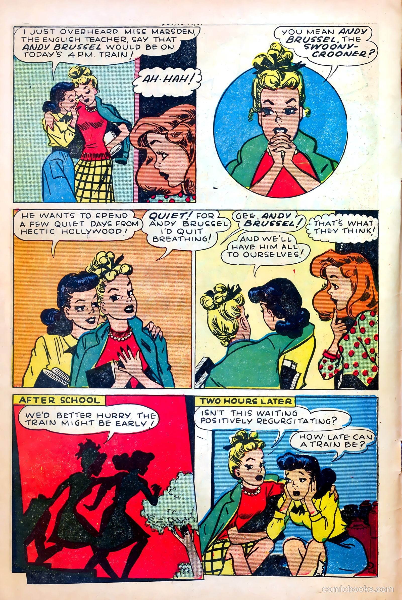 Junie Prom Comics #2 (1948) — page 4 of 36