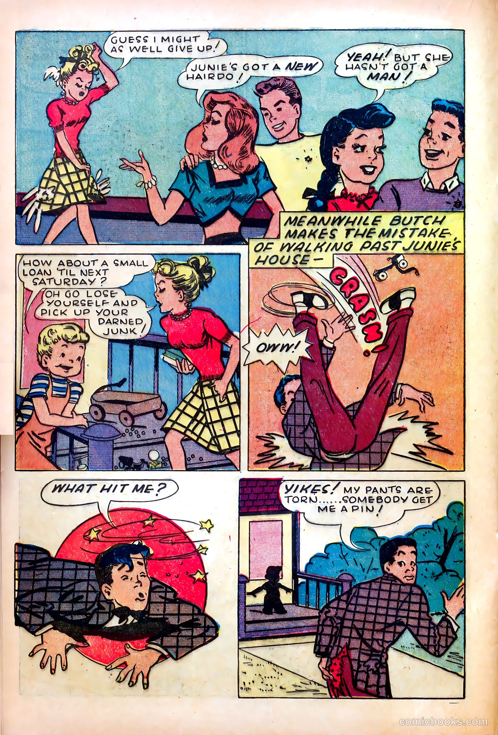 Junie Prom Comics #2 (1948) — page 16 of 36