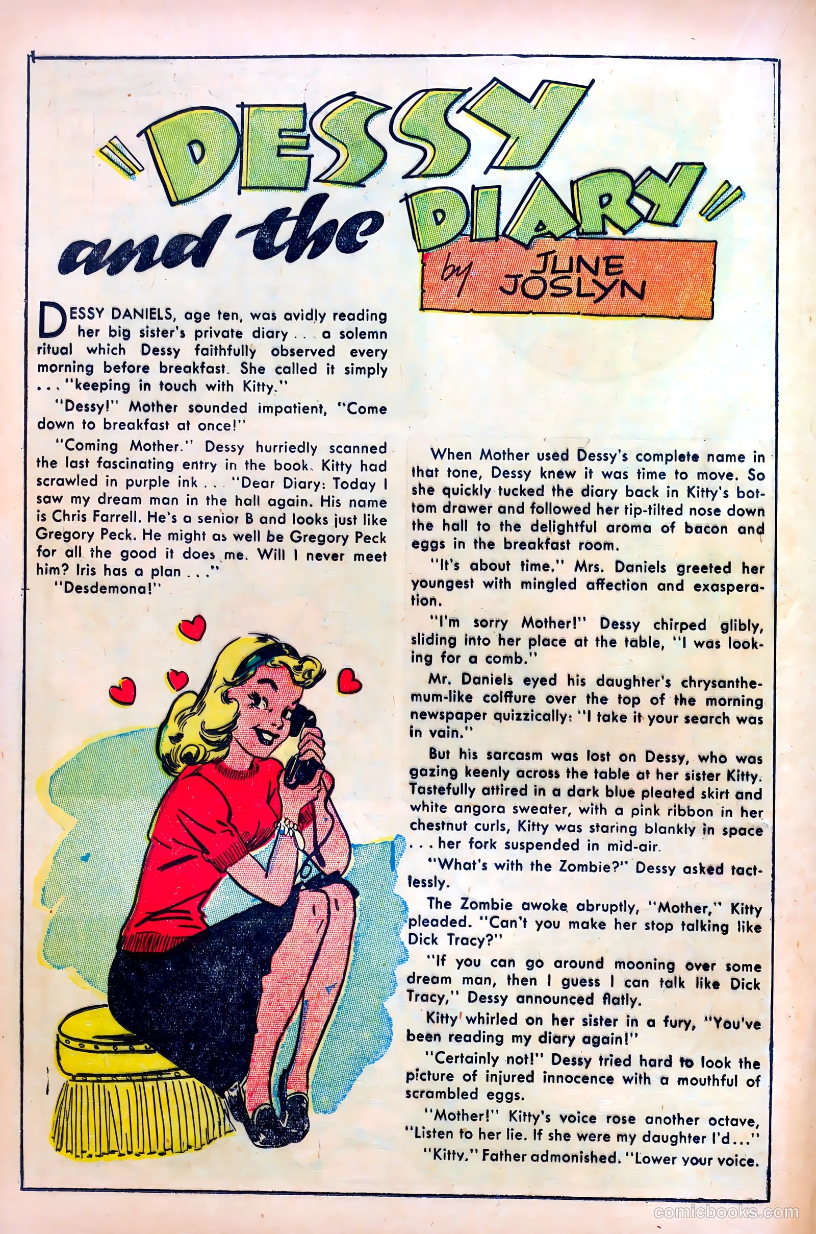 Junie Prom Comics #2 (1948) — page 18 of 36