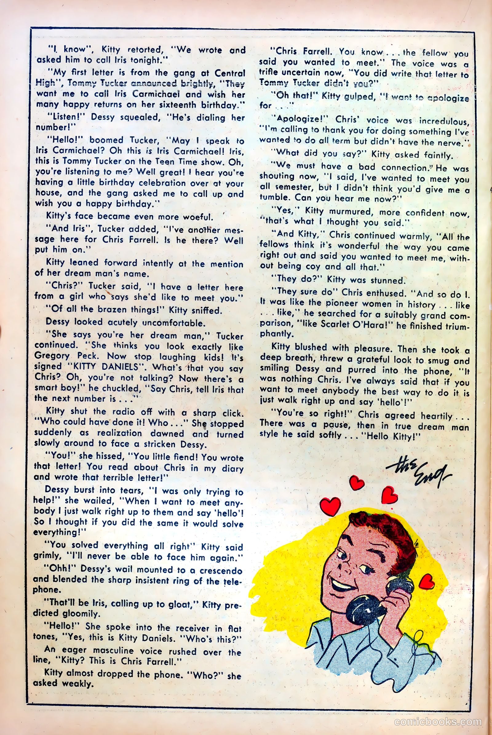 Junie Prom Comics #2 (1948) — page 20 of 36