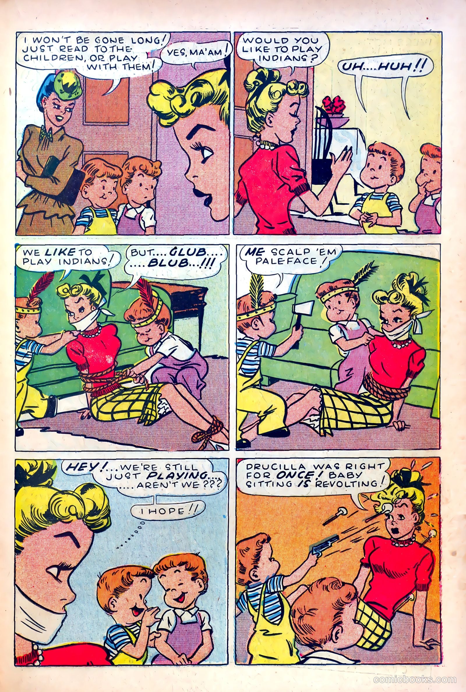 Junie Prom Comics #2 (1948) — page 23 of 36