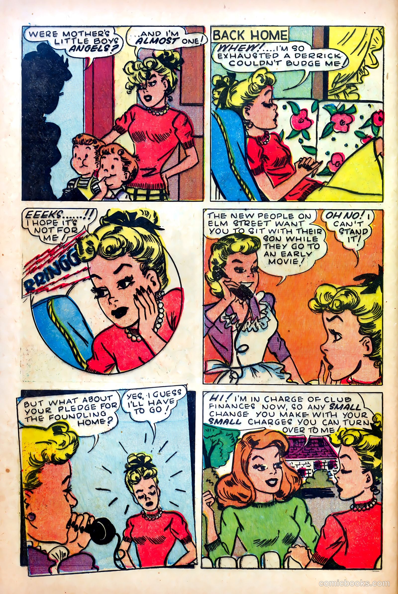 Junie Prom Comics #2 (1948) — page 24 of 36