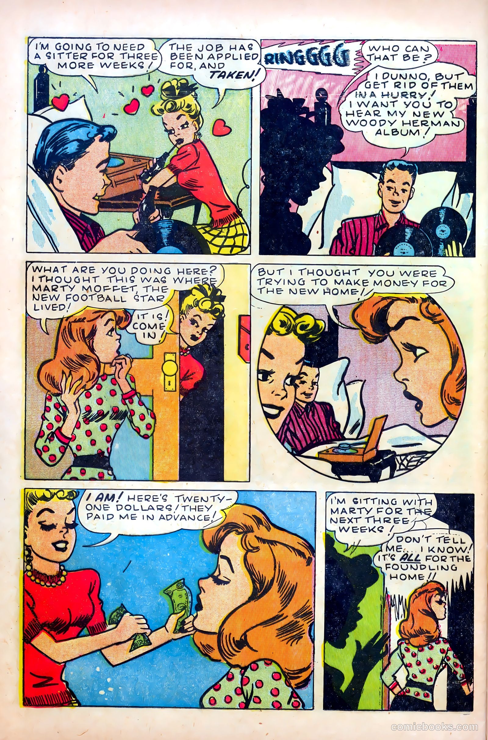 Junie Prom Comics #2 (1948) — page 26 of 36