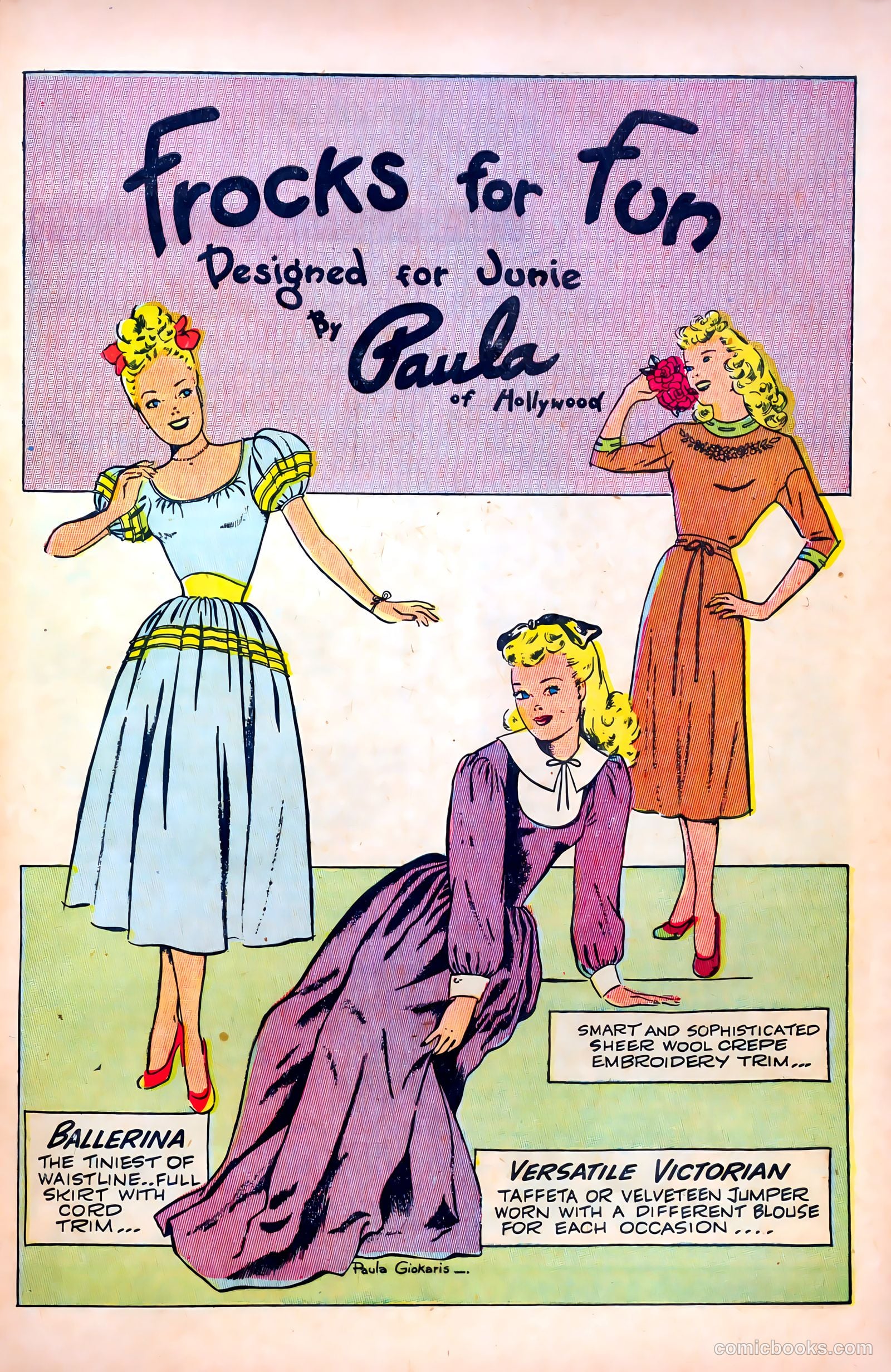 Junie Prom Comics #2 (1948) — page 27 of 36