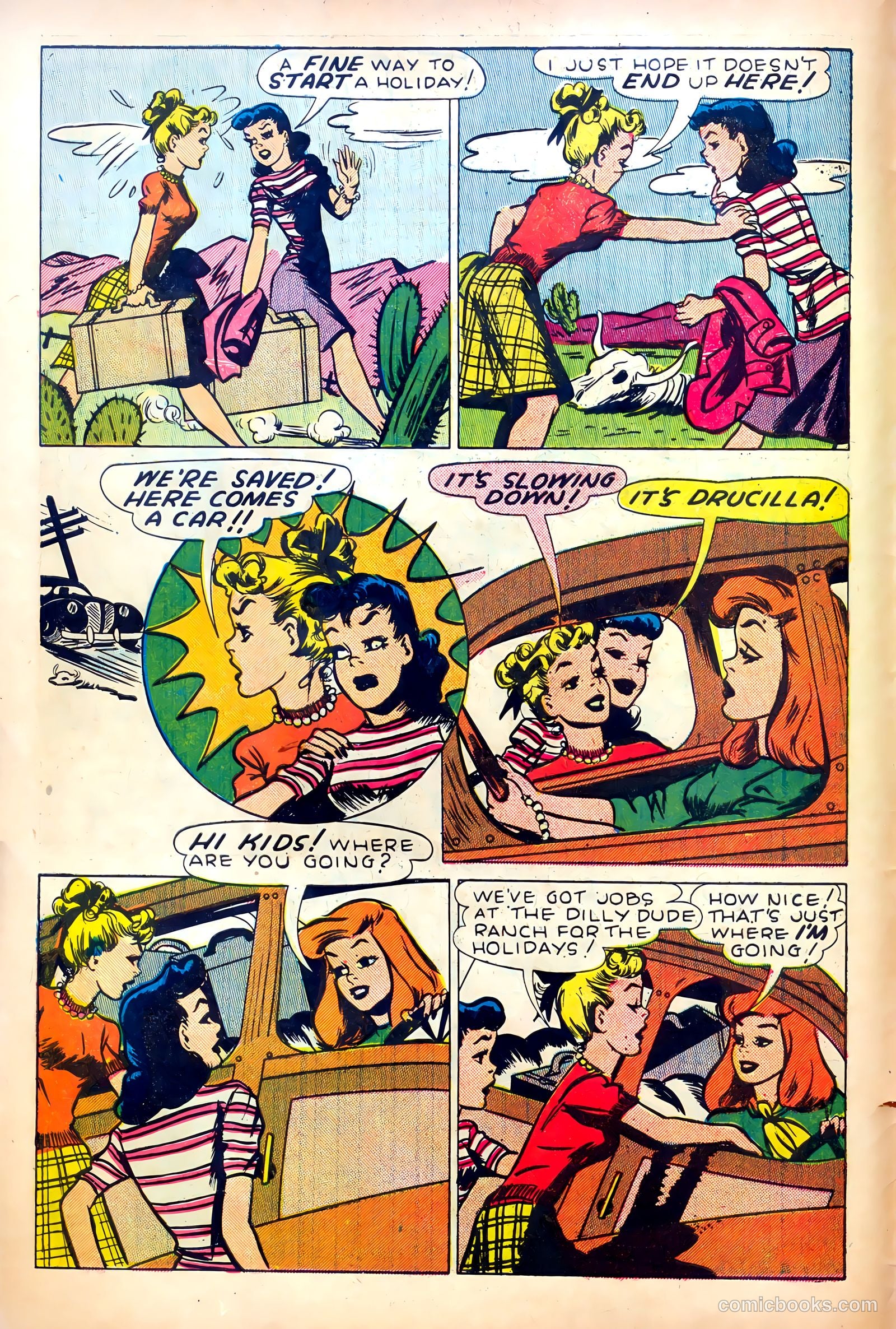 Junie Prom Comics #3 (1948) — page 4 of 36