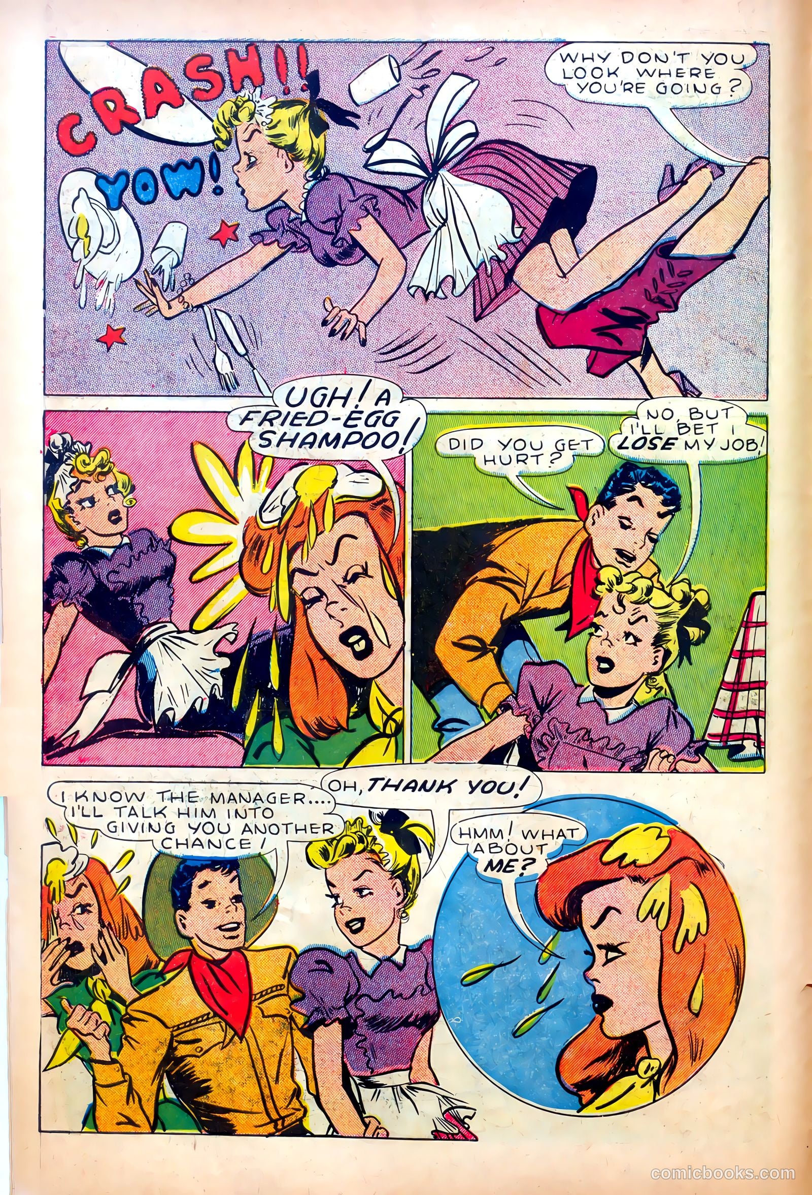 Junie Prom Comics #3 (1948) — page 6 of 36