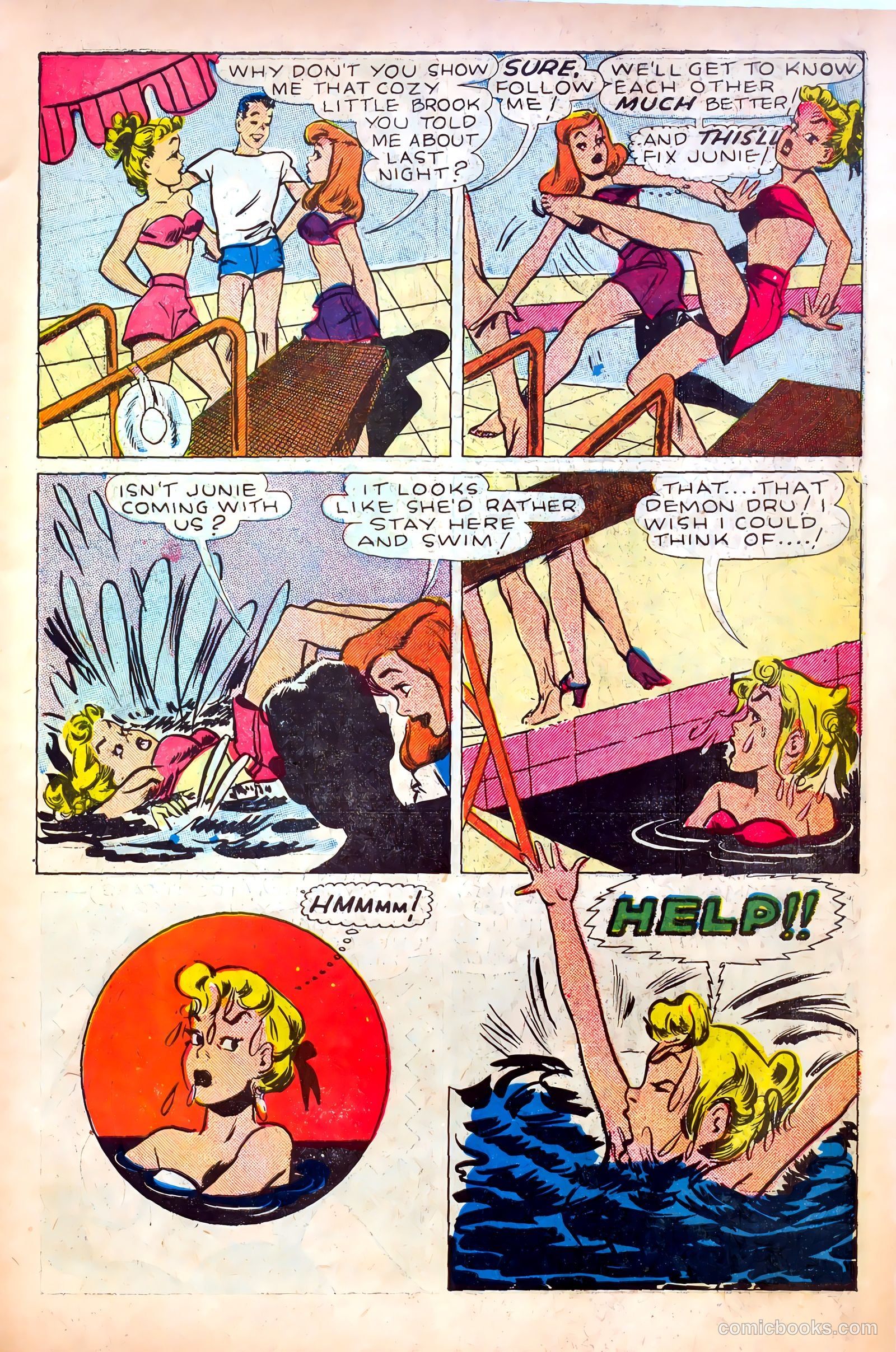 Junie Prom Comics #3 (1948) — page 7 of 36