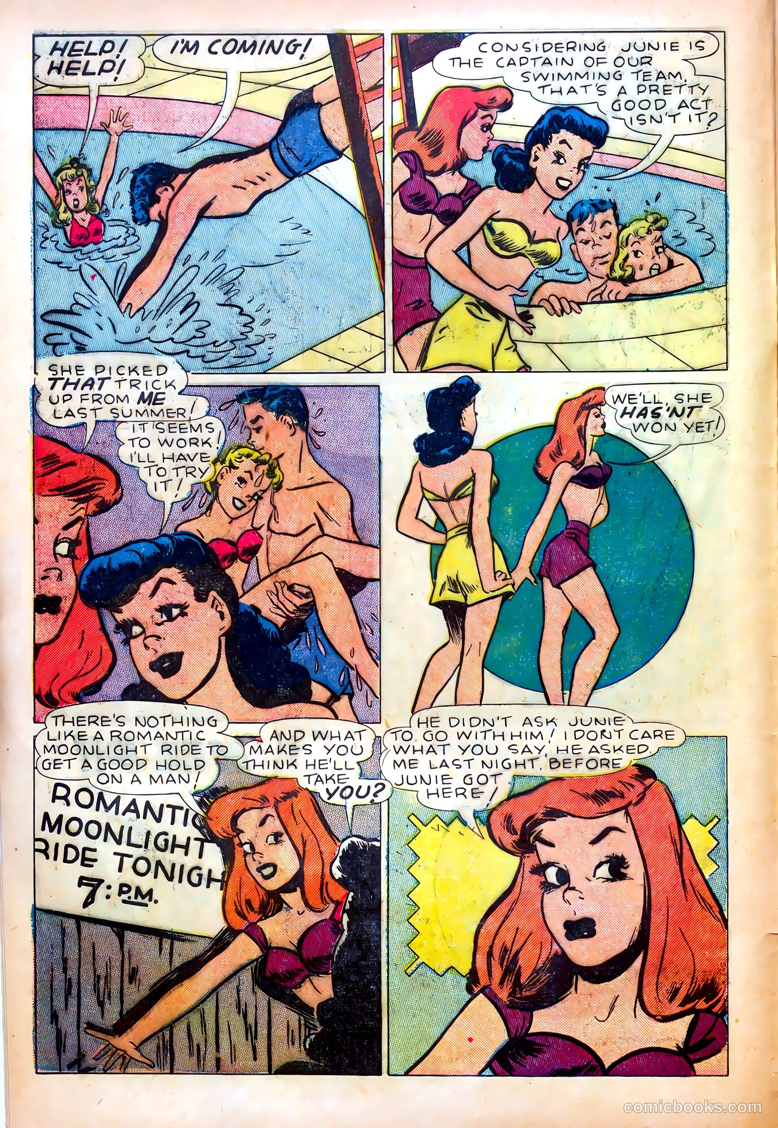 Junie Prom Comics #3 (1948) — page 8 of 36