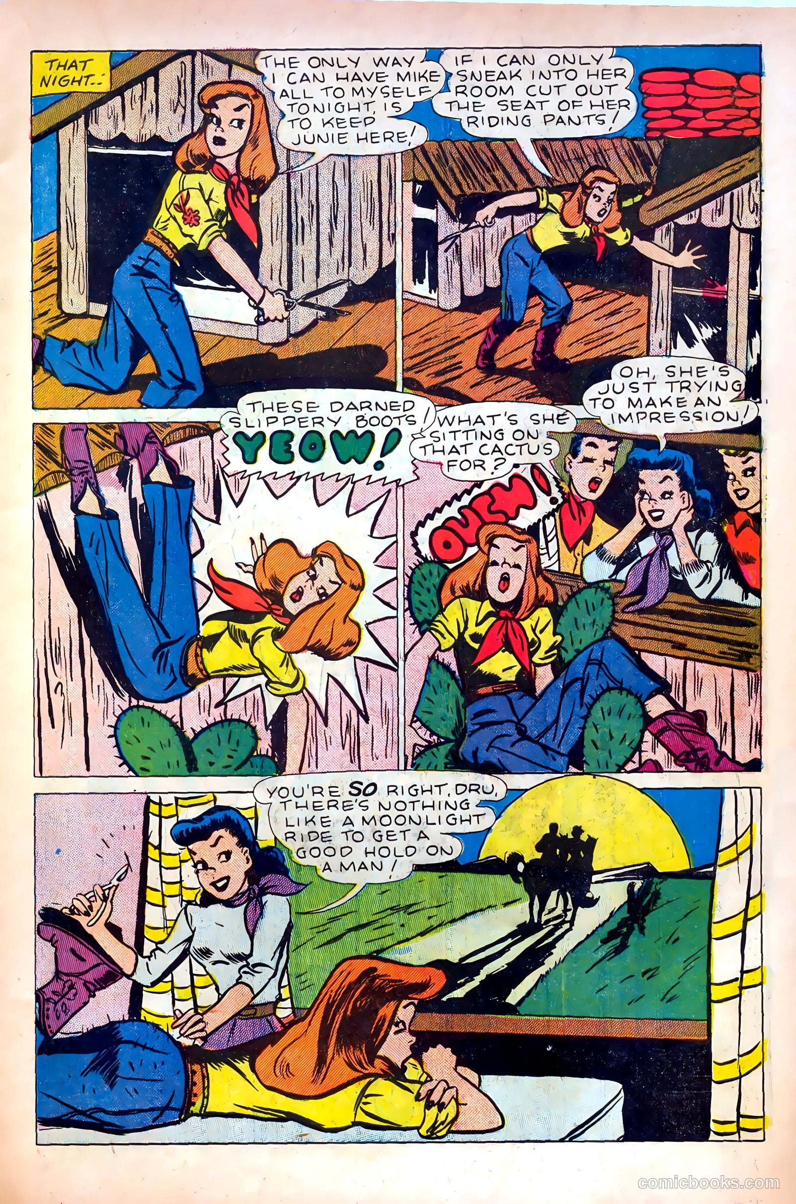 Junie Prom Comics #3 (1948) — page 9 of 36