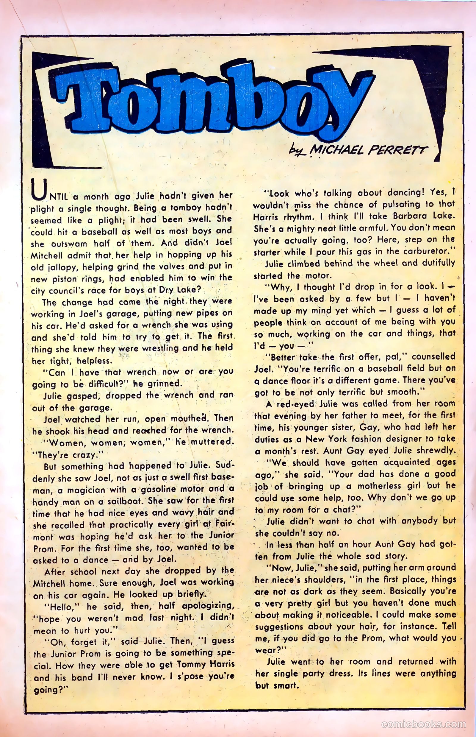 Junie Prom Comics #3 (1948) — page 17 of 36