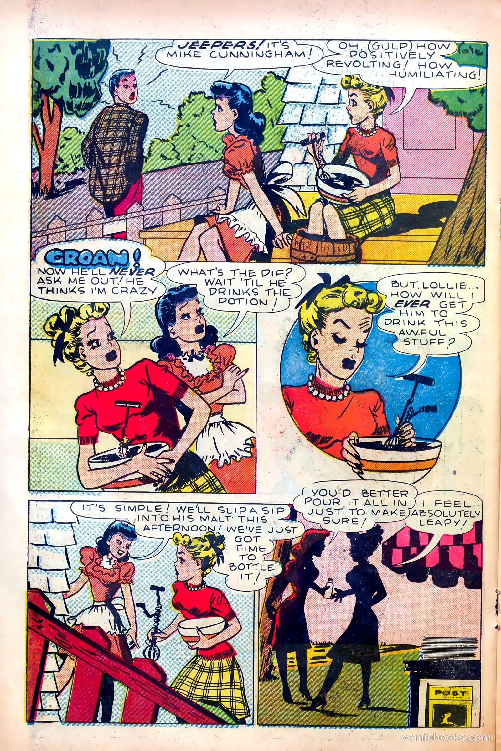 Junie Prom Comics #3 (1948) — page 22 of 36