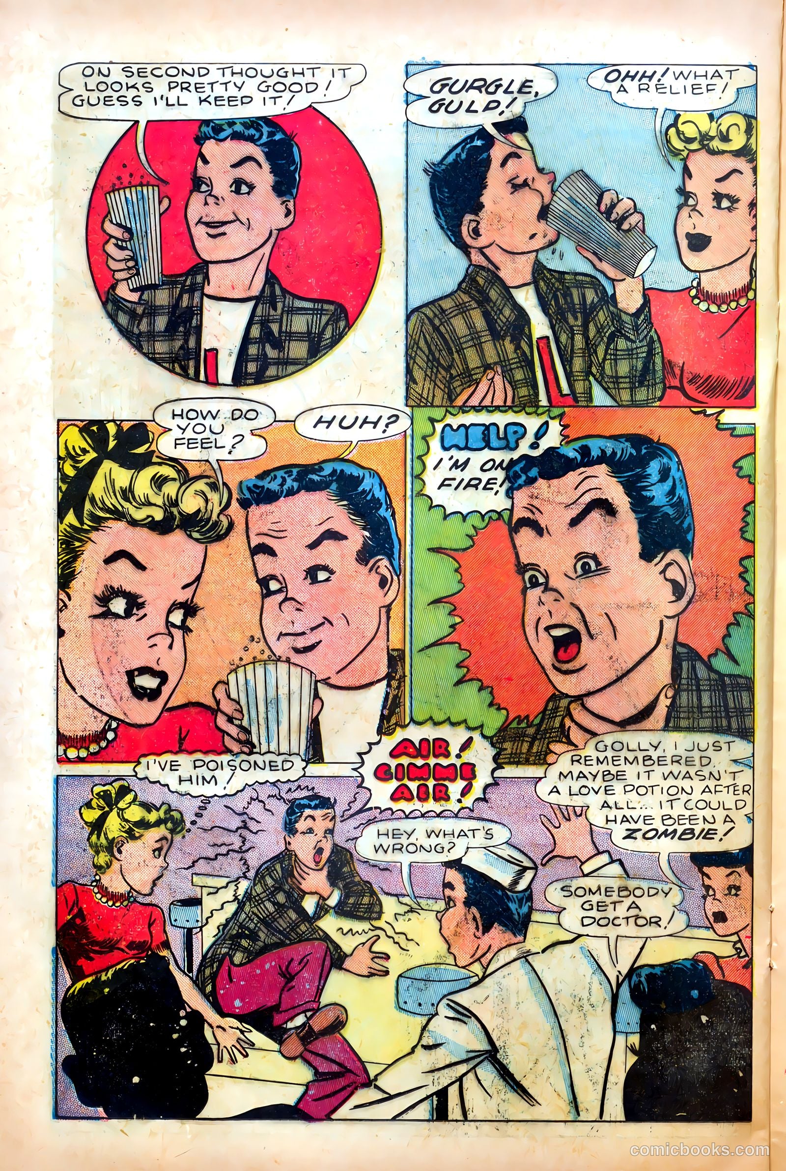 Junie Prom Comics #3 (1948) — page 24 of 36