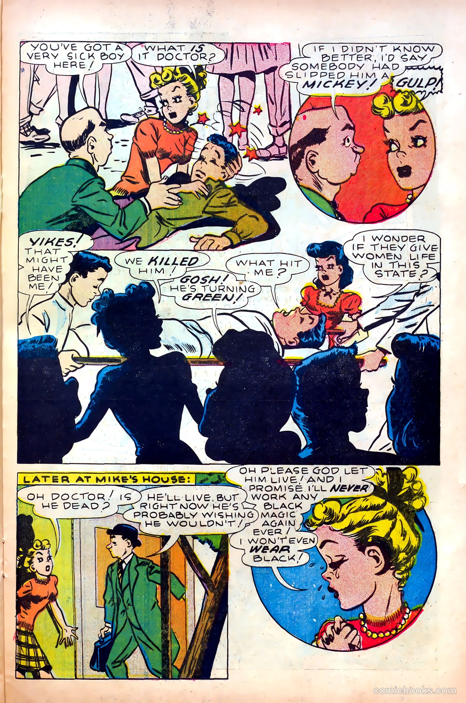 Junie Prom Comics #3 (1948) — page 25 of 36