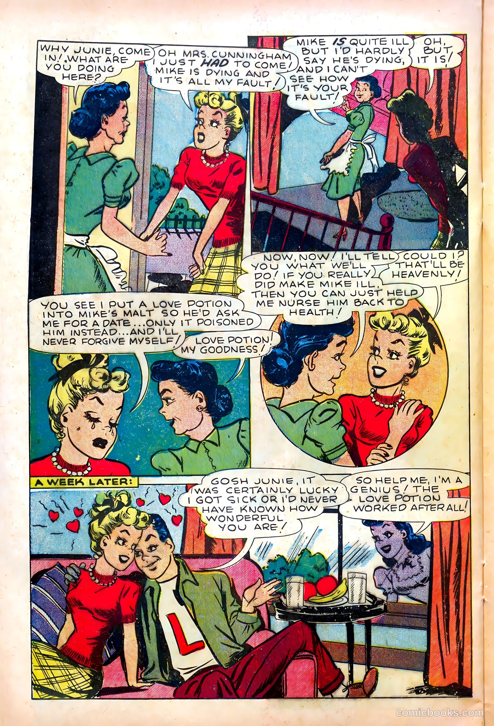 Junie Prom Comics #3 (1948) — page 26 of 36
