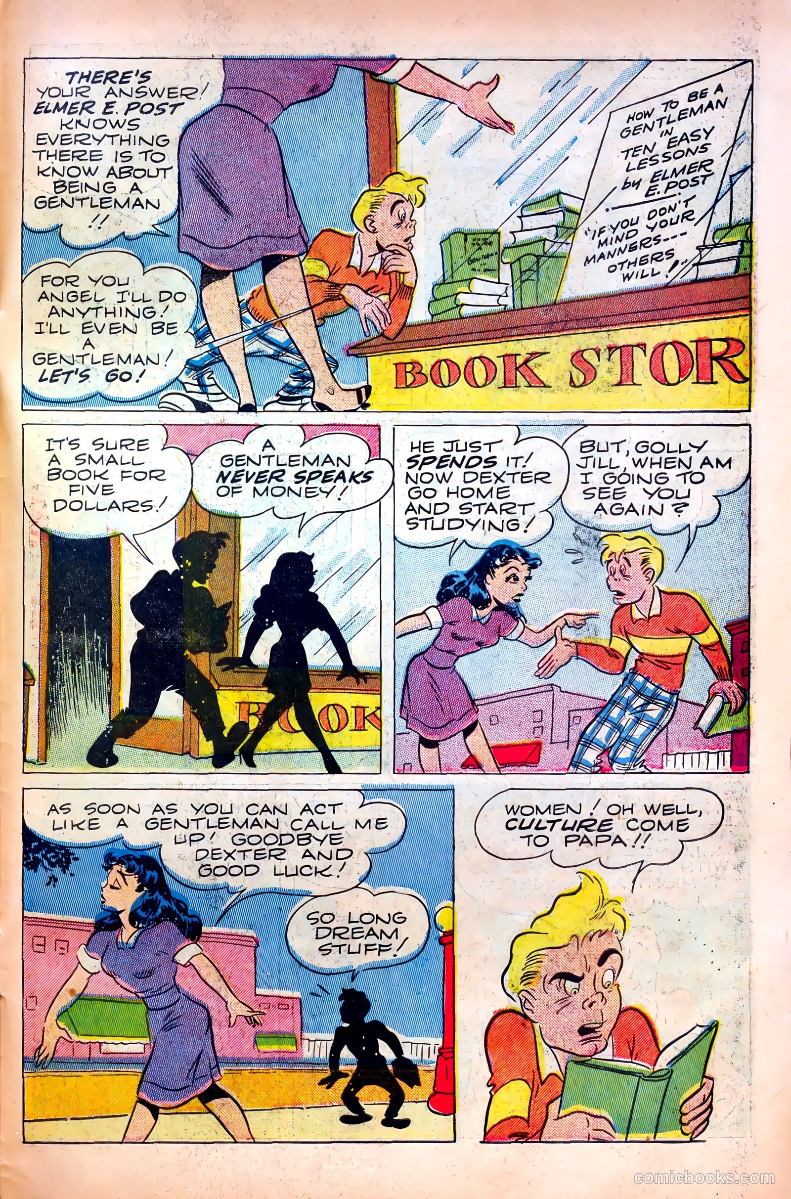 Junie Prom Comics #3 (1948) — page 31 of 36