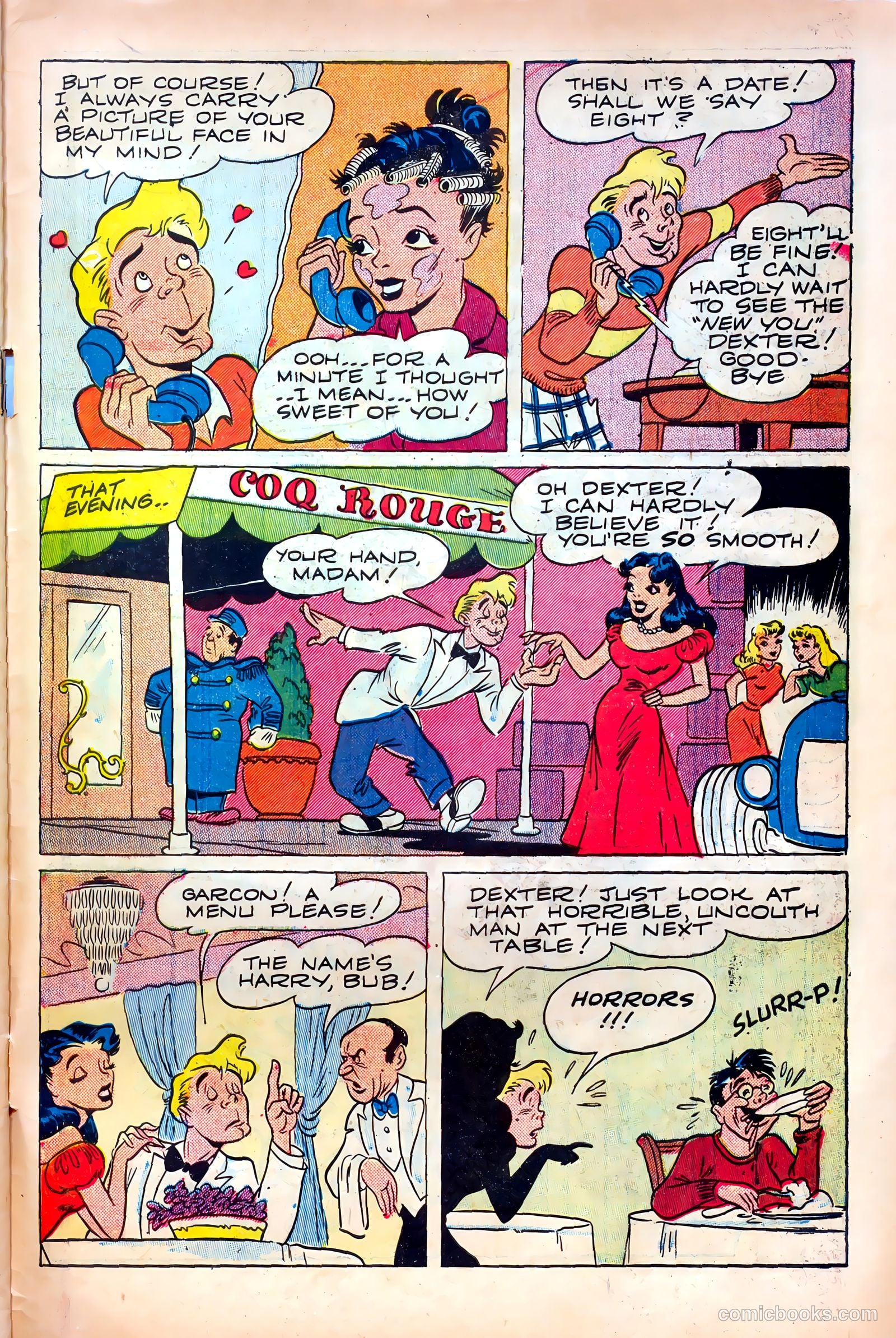 Junie Prom Comics #3 (1948) — page 33 of 36