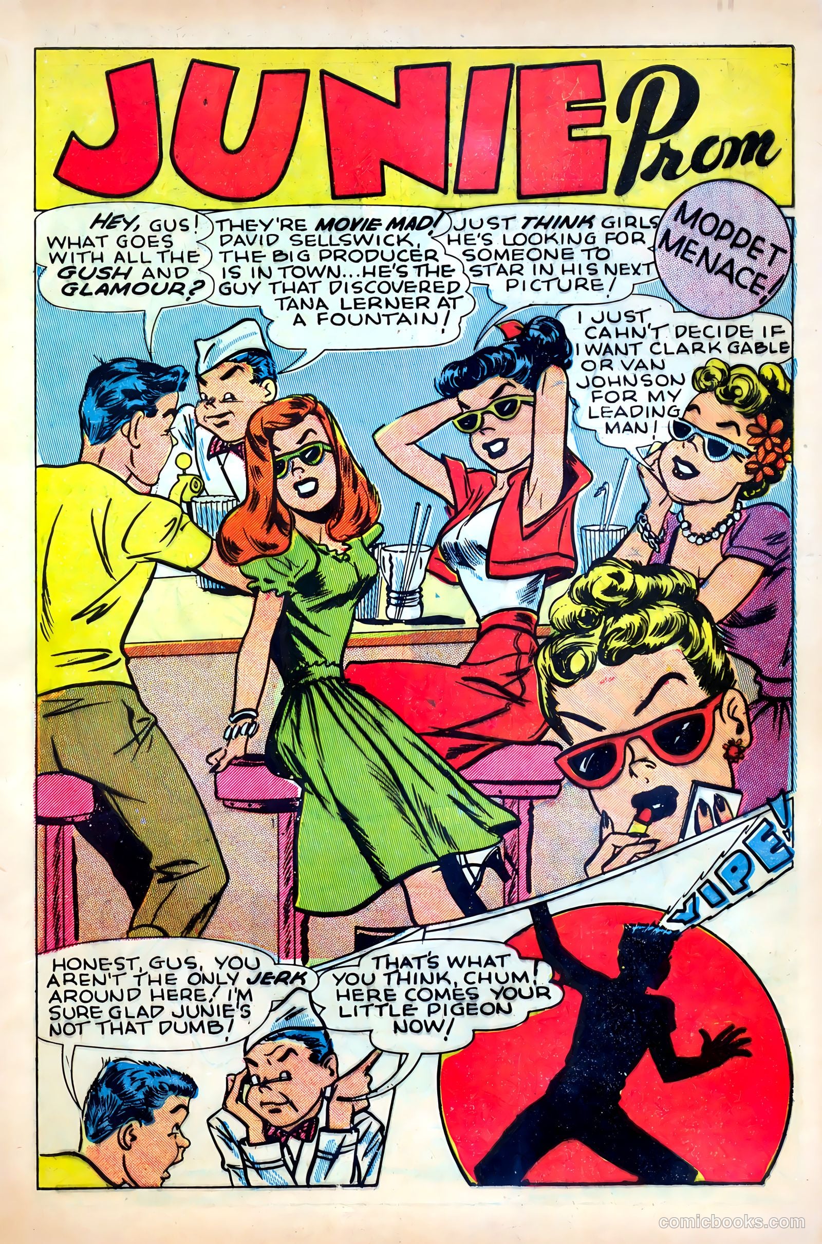 Junie Prom Comics #4 (1948) — page 3 of 36