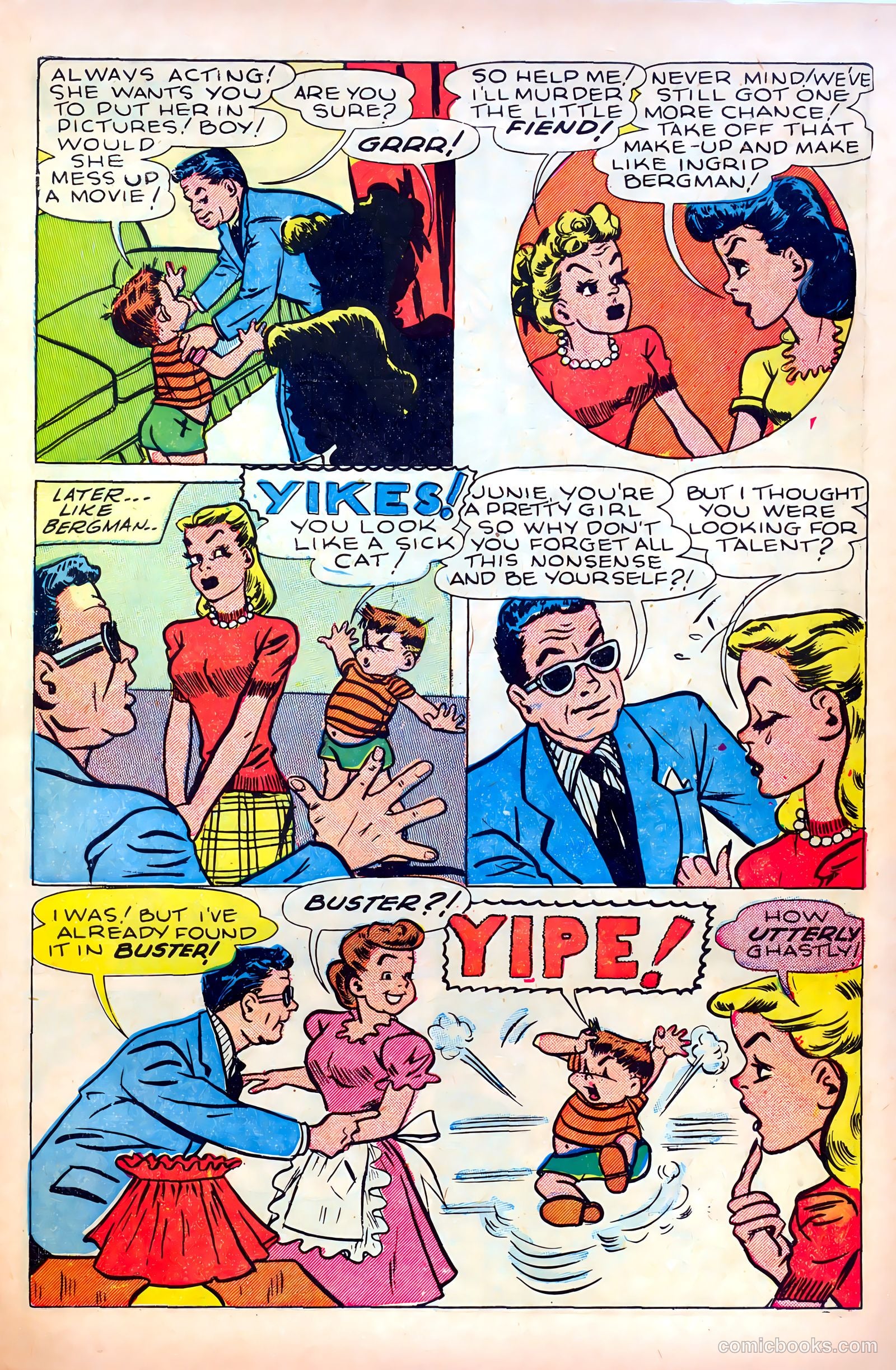 Junie Prom Comics #4 (1948) — page 9 of 36