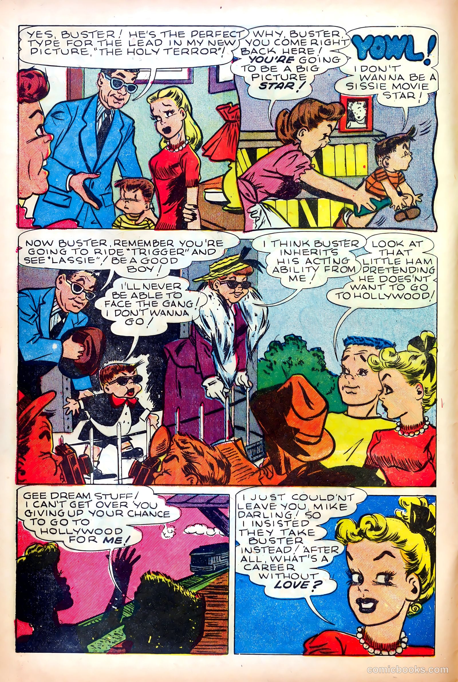 Junie Prom Comics #4 (1948) — page 10 of 36