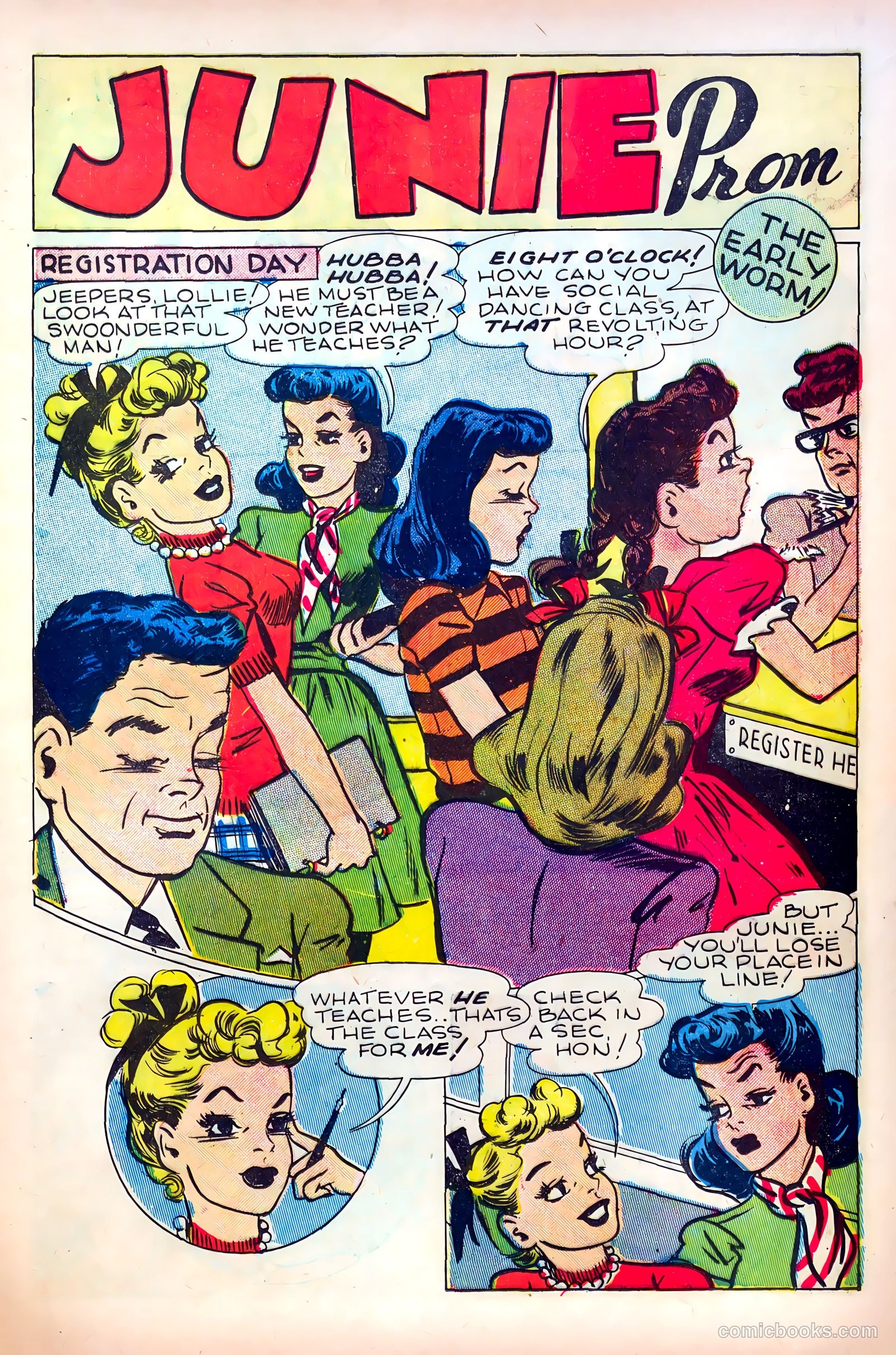Junie Prom Comics #4 (1948) — page 11 of 36